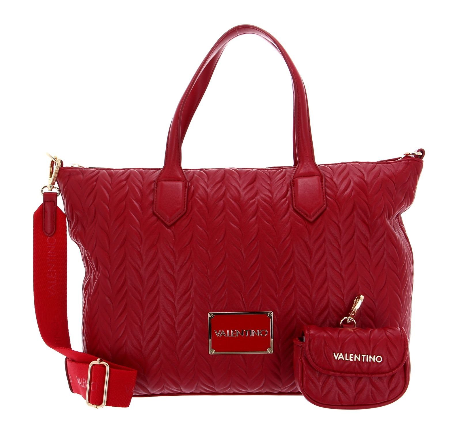 2-tlg) BAGS Sunny (Set, Shopper Rosso Re VALENTINO