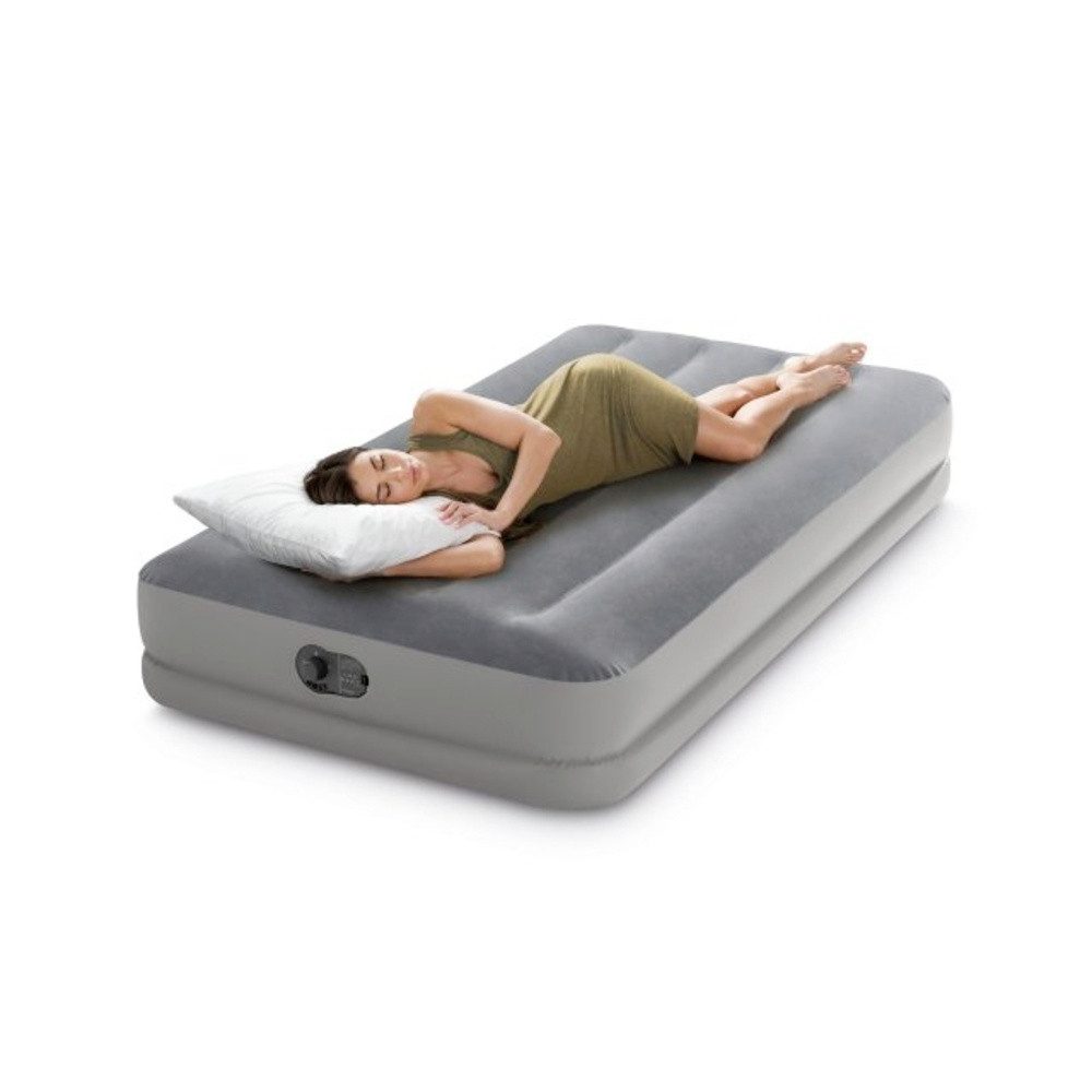 Intex Luftmatratze Intex 64112 TWIN DURA-BEAM PRESTIGE AIRBED W/FASTFILL US günstig online kaufen