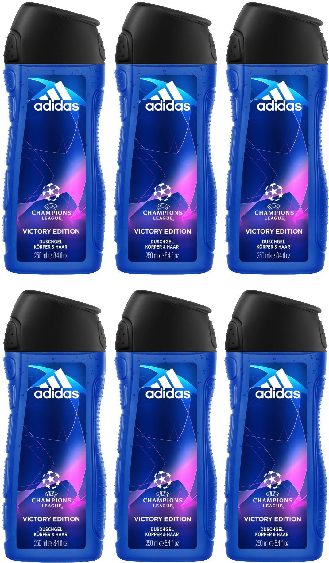 adidas Performance Duschgel »UEFA 5 Victory Edition«, 6-tlg., für Männer  online kaufen | OTTO