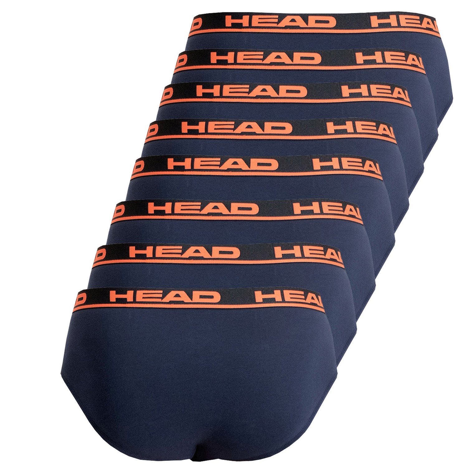 8P Head 8er-Pack) Boxershorts / Orange Blue Brief - (8-St., 003 Boxer Head