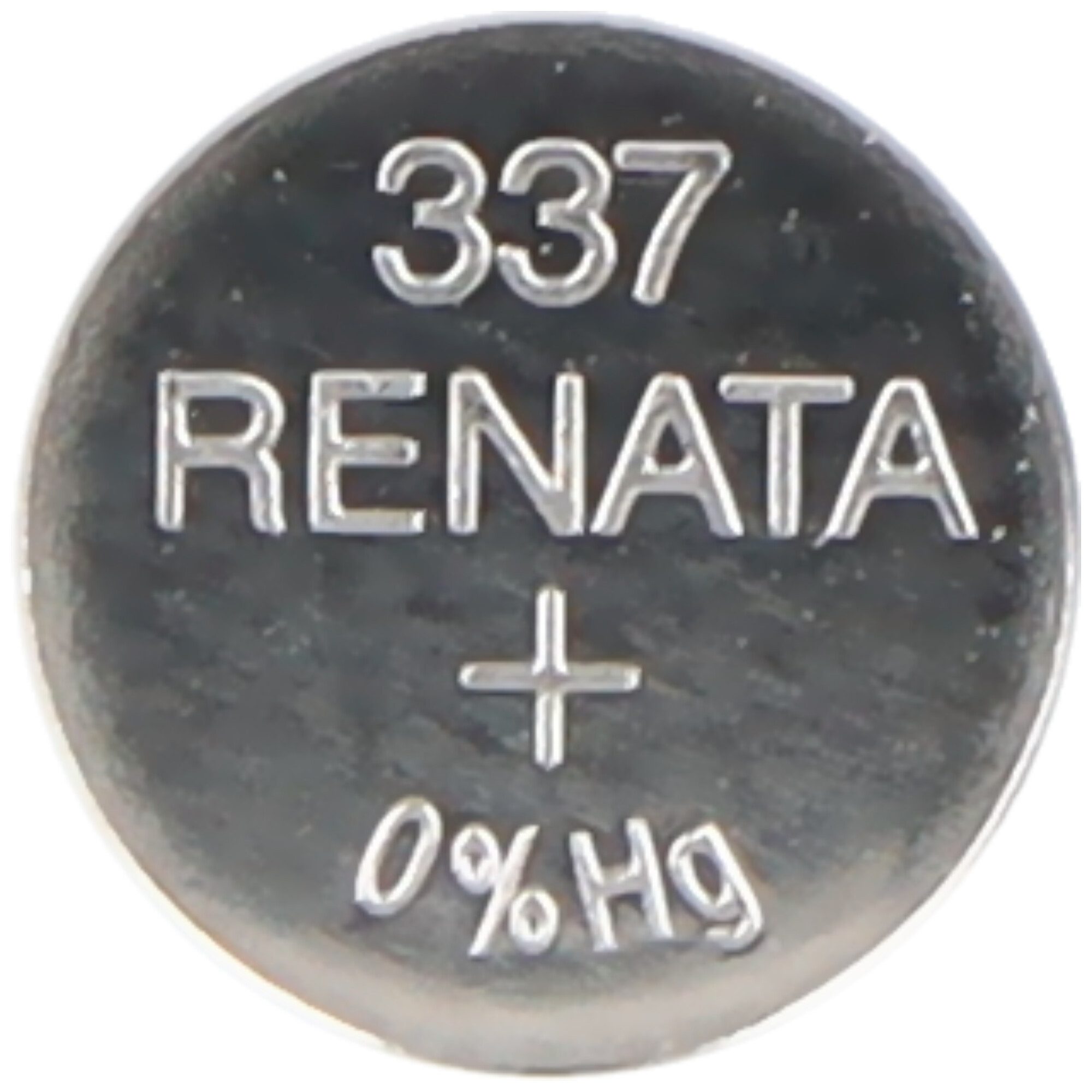 Renata Renata Silberoxid Knopfzelle 337, SR416SW Batterie, 1 Stück Knopfzelle