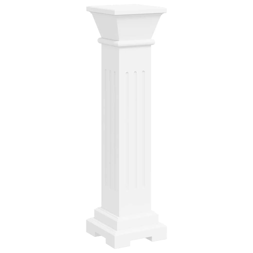 vidaXL Blumenständer Säulen-Pflanzenständer Klassischer Stil Quadratisch MDF (1 St)