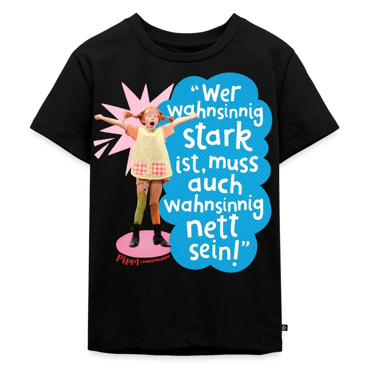 Spreadshirt T-Shirt Pippi Langstrumpf Mit Spruch Kinder Premium T-Shirt (1-tlg)