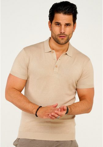 Behype Polo marškinėliai KP-100 Knit Polo marškinėliai im Klasikinio stiliaus Design