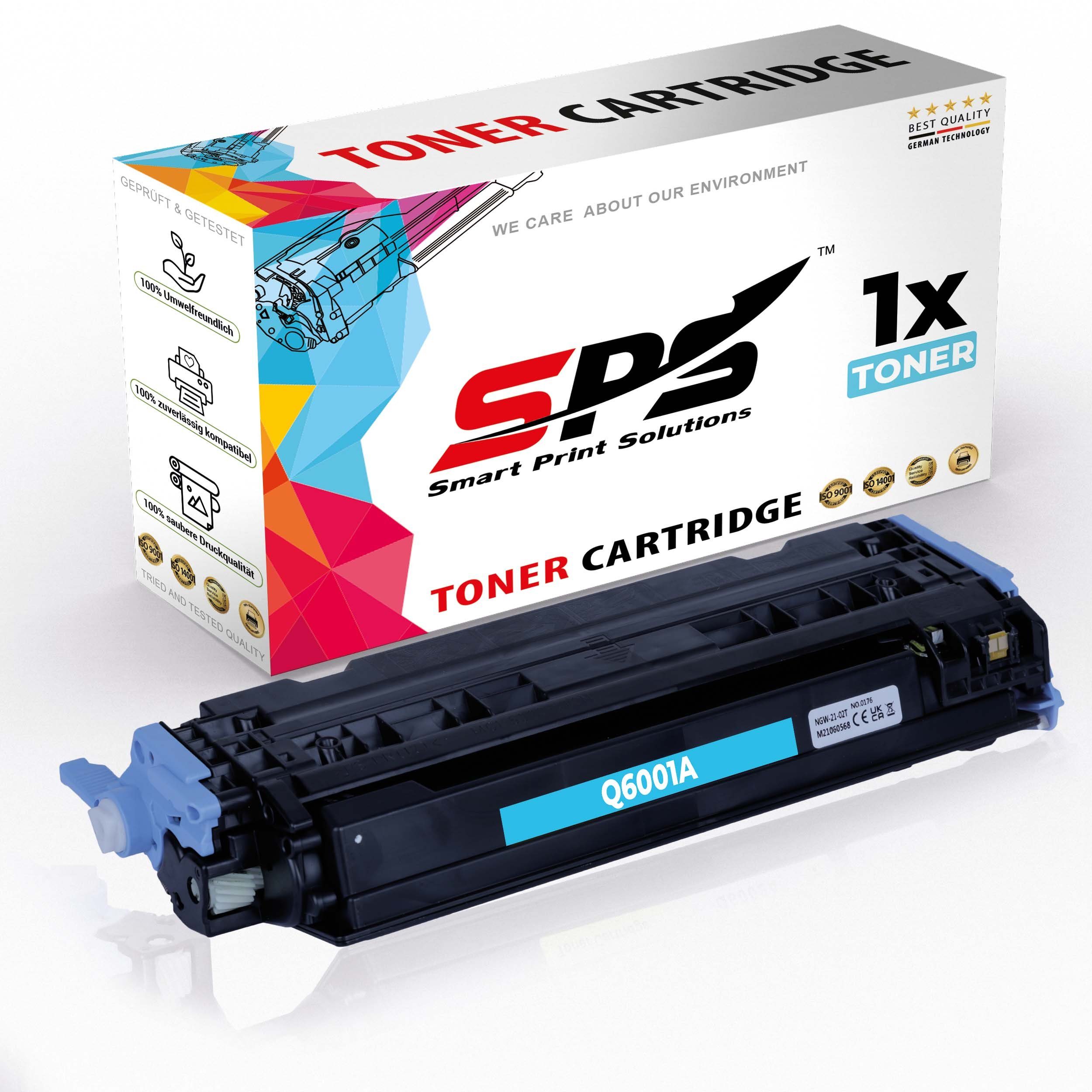 SPS Tonerkartusche Kompatibel für HP Color Laserjet CM 1017 (Q6001A/1, (1er Pack, 1x Toner)