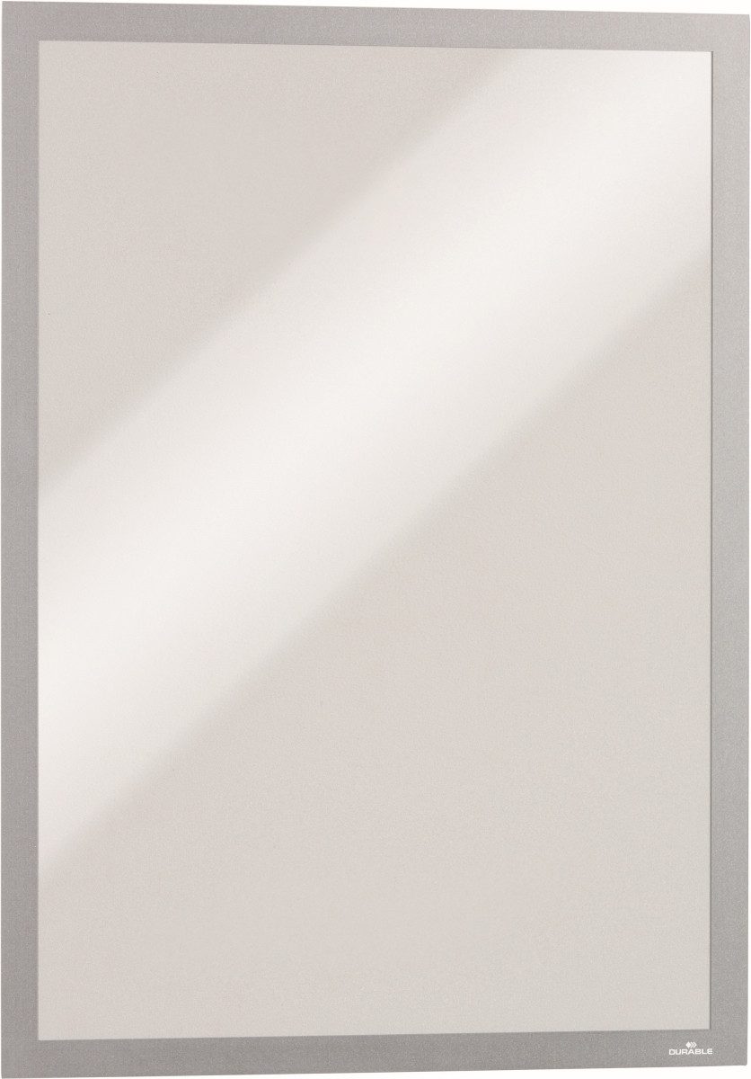 Fächermappe Magnetrahmen Duraframe Magnetic A3 magnetisch VE=5 Stück silber