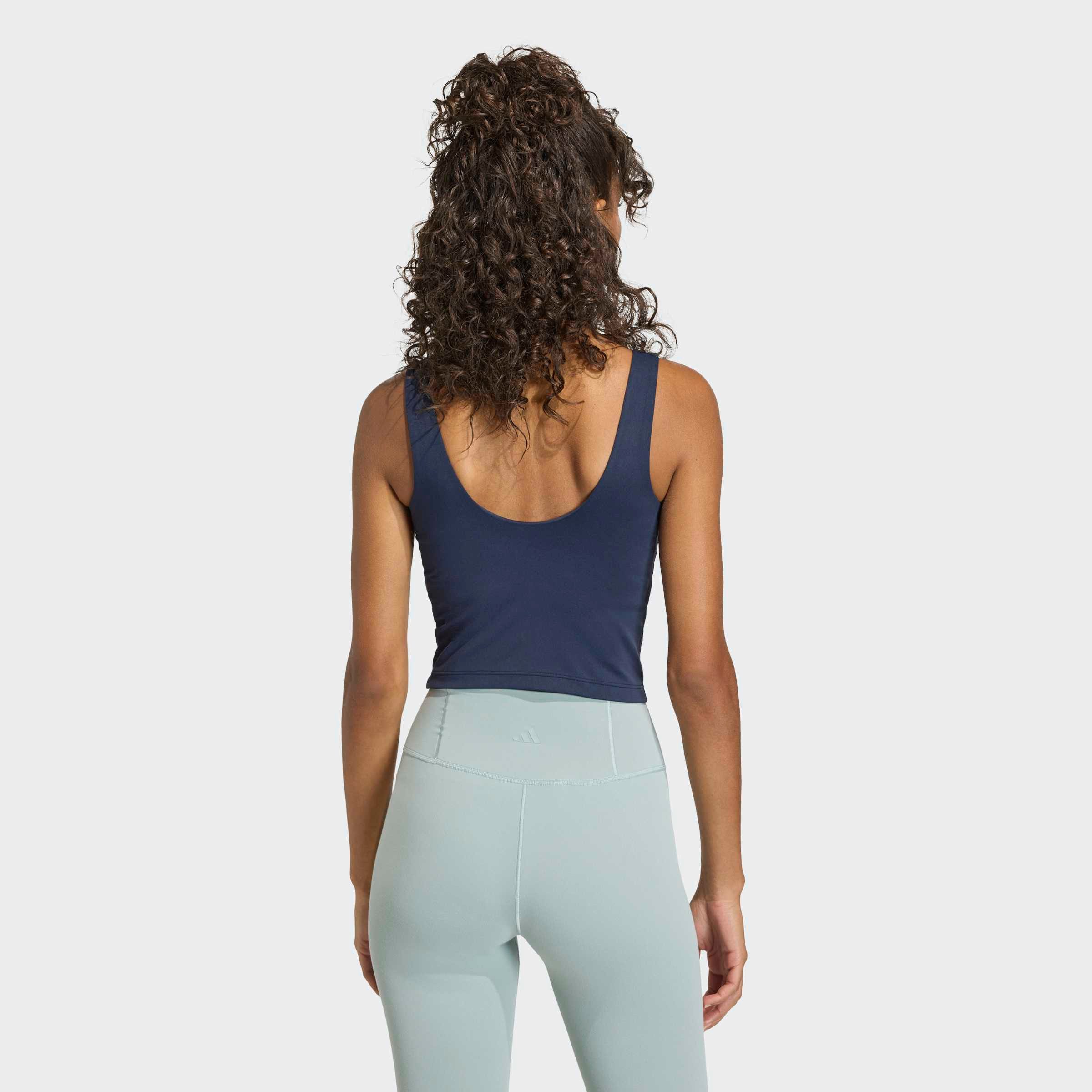 adidas Performance Tanktop 3-STREIFEN STUDIO ALL ME, LEICHT STÜTZEND günstig online kaufen