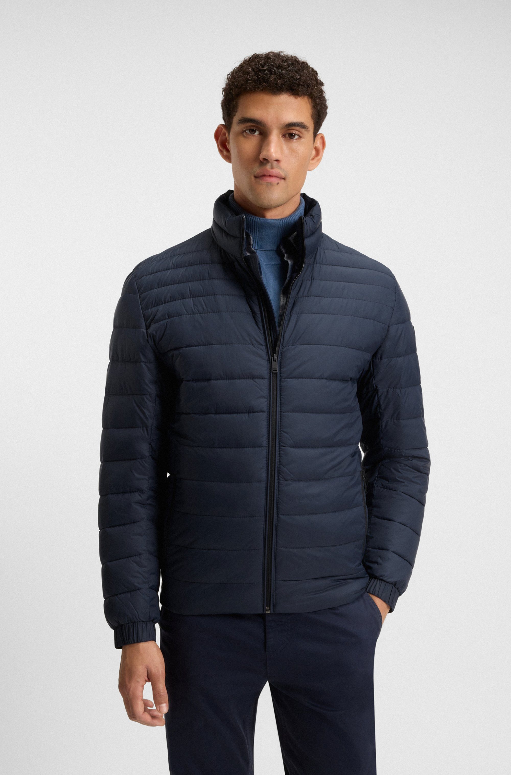 BOSS ORANGE Steppjacke Oden mit Stehkragen, slim fit, federleicht wasserabw günstig online kaufen