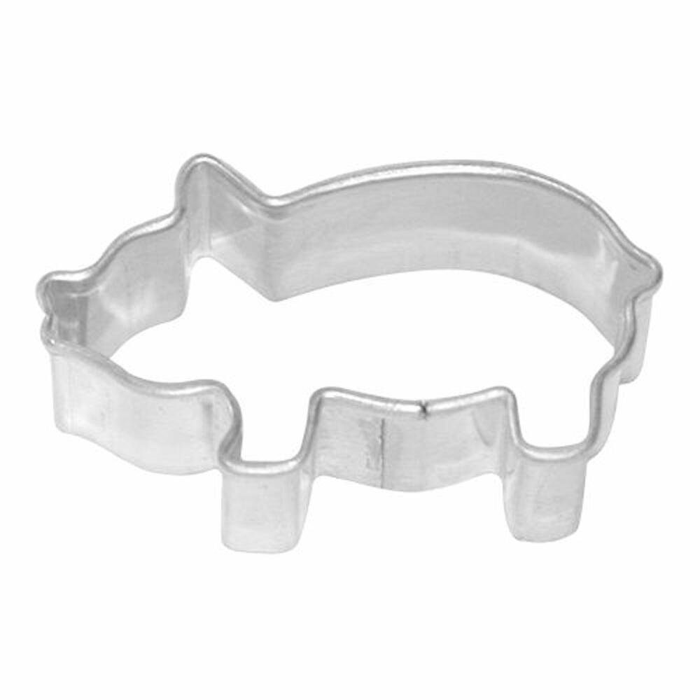 Birkmann Ausstechform Schwein 4 cm, Edelstahl