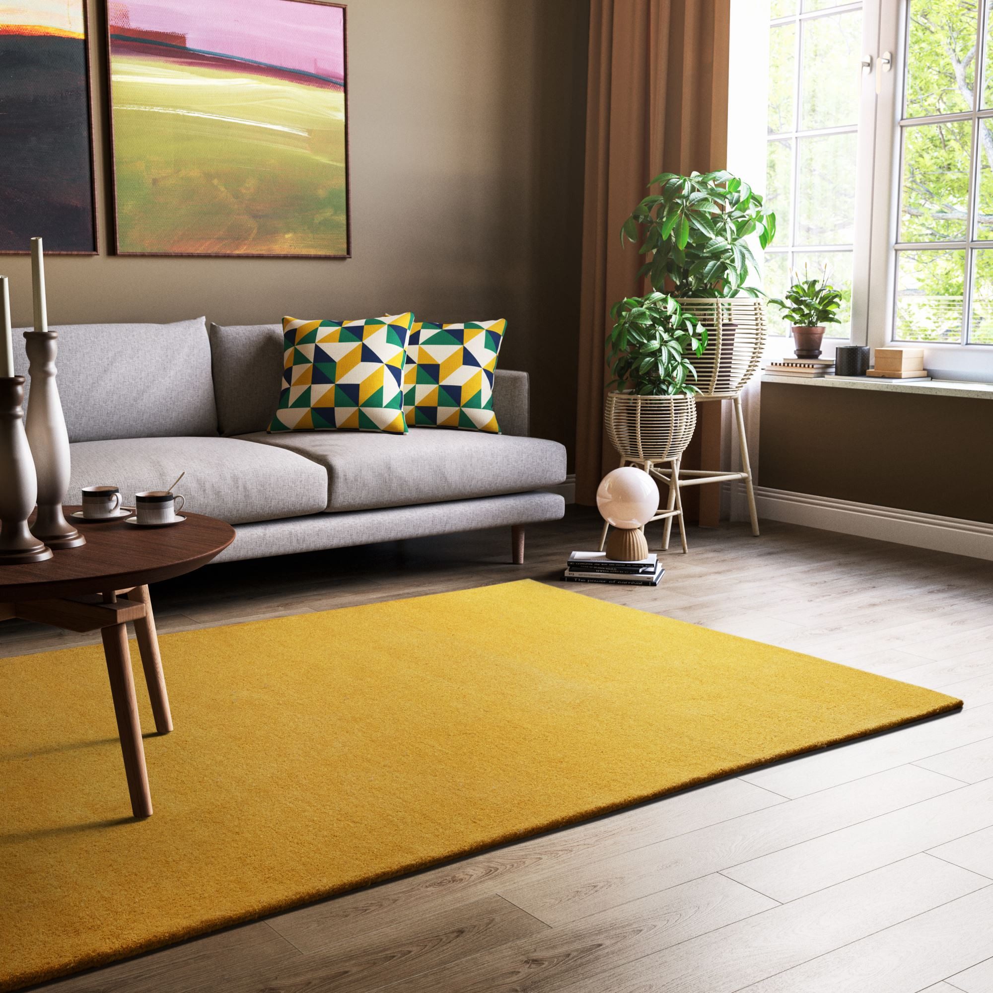 Steffensmeier Wollteppich Jaipur, Rechteckig, Gabbeh Teppich, handgeknüpft günstig online kaufen