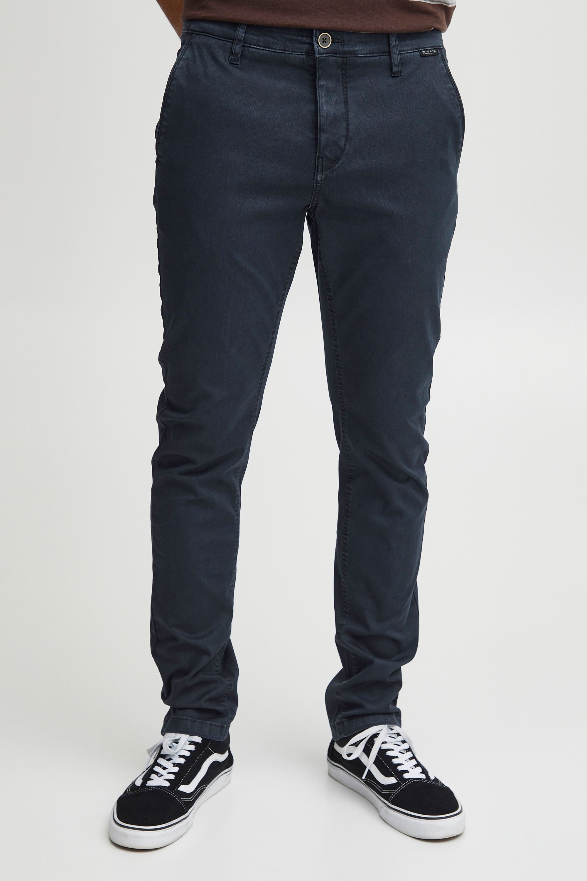Indicode Chinohose IDLucas Strukturierte Stoffhose - Regular Fit