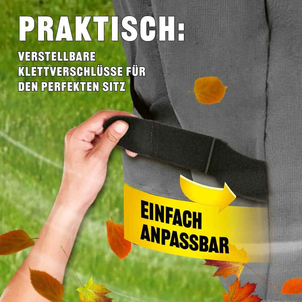 LANDMANN Grillabdeckhaube Wetterschutzhülle 130x126x85cm, wasserdicht UV-beständig, atmungsaktiv & Kältebeständig