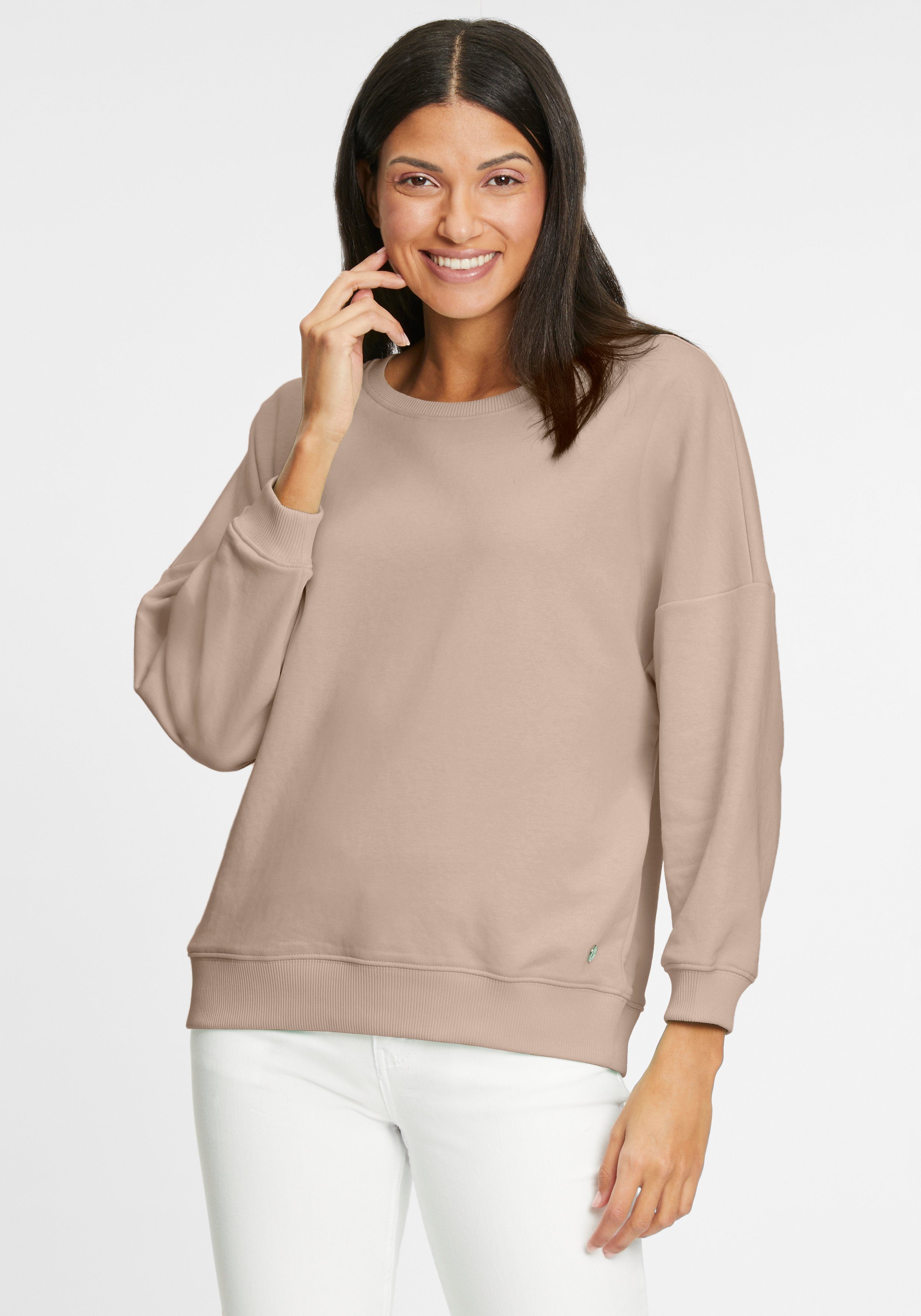 Tamaris Sweatshirt mit Rundhalsausschnitt - NEUE KOLLEKTION | Rundhalsshirts