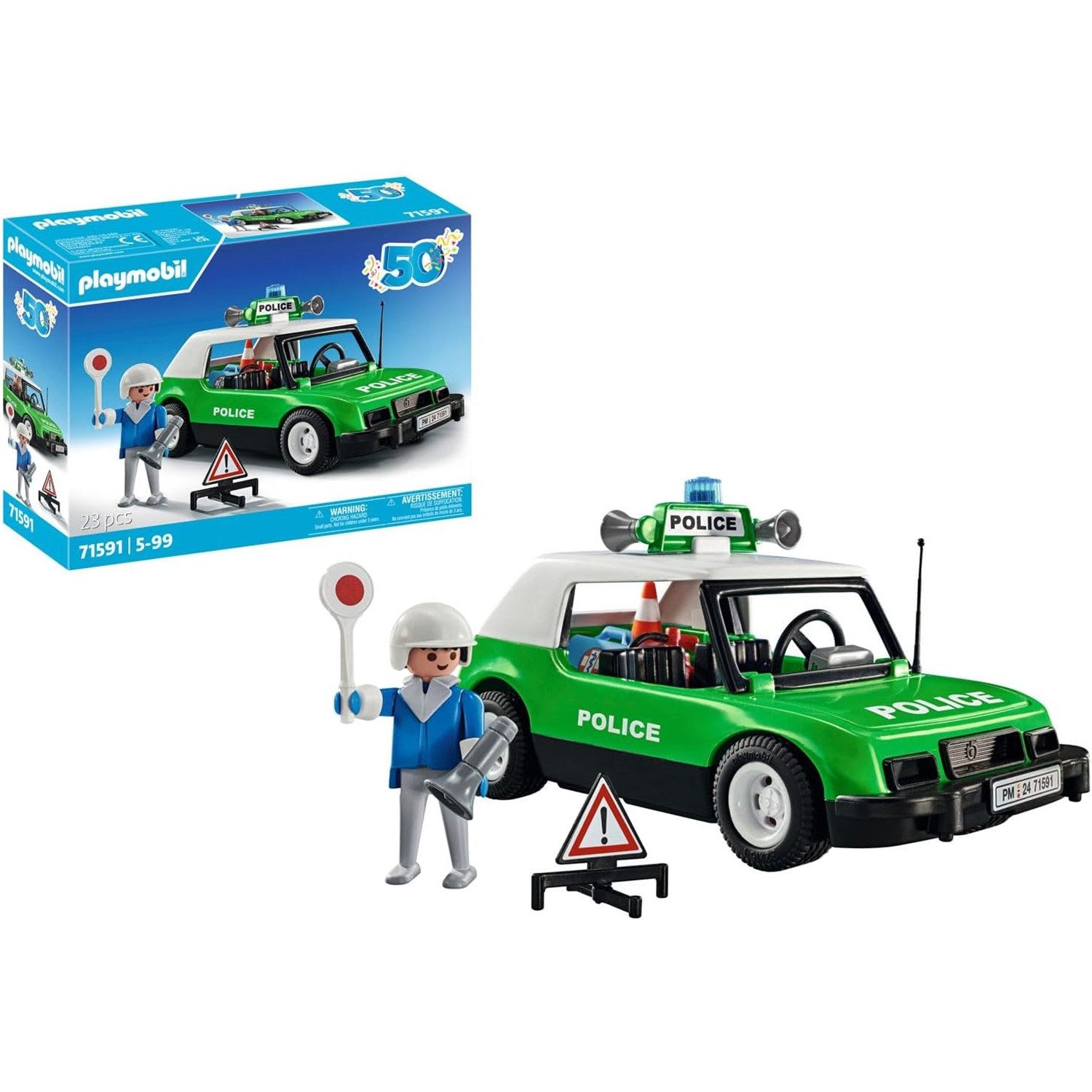 Playmobil® 71591 Classic Polizeiauto Konstruktions-Spielset günstig online kaufen