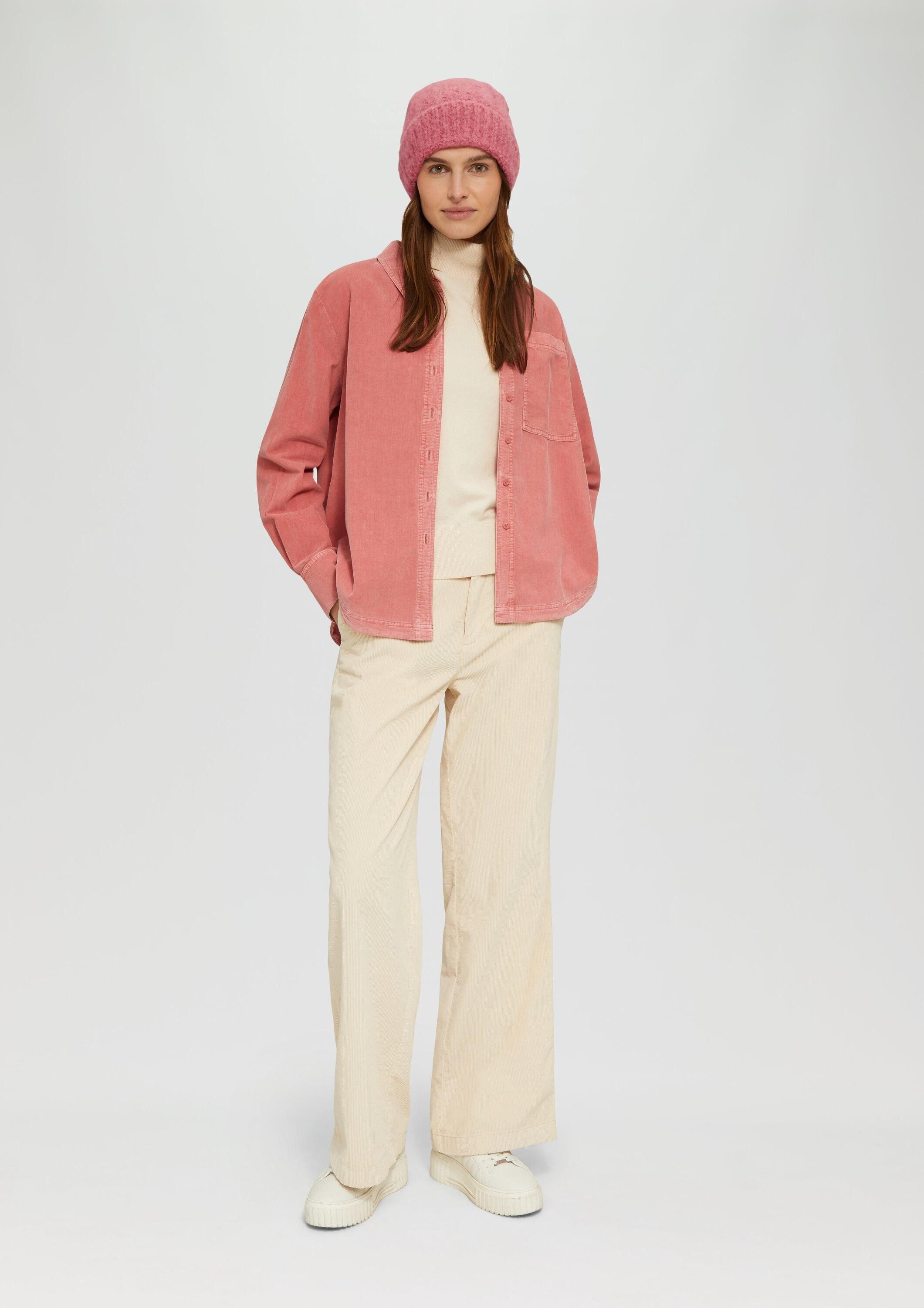 s.Oliver Strickmütze Mütze Weiche Beanie mit Strickmuster günstig online kaufen