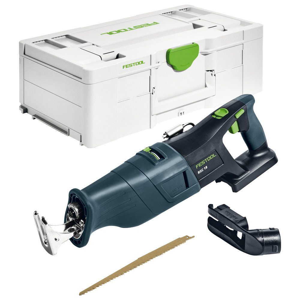 FESTOOL Tisch-Kappsäge Akku-Säbelsäge RSC 18 EB-Basic