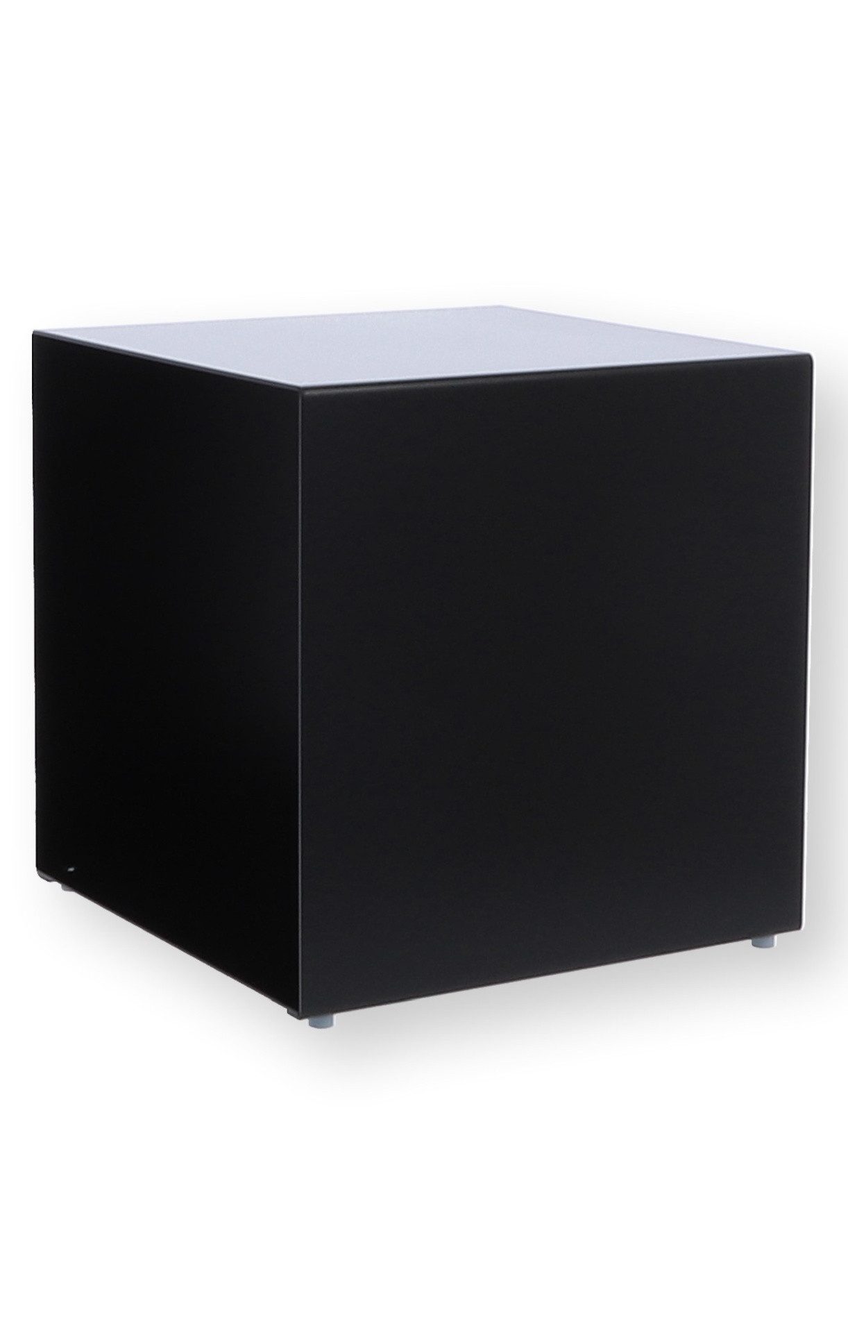 jankurtz Beistelltisch Cubus Metall 35 cm, Schwarz