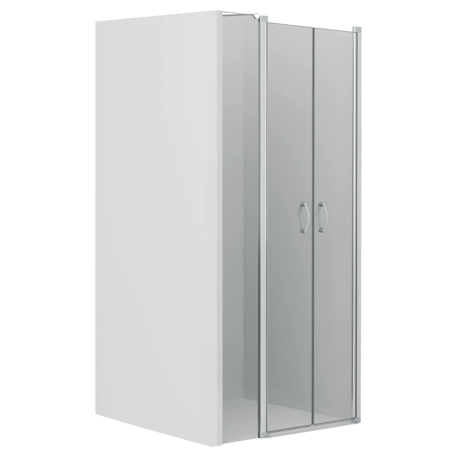 vidaXL Duschwand Einhausungen Glas, (1 tlg)