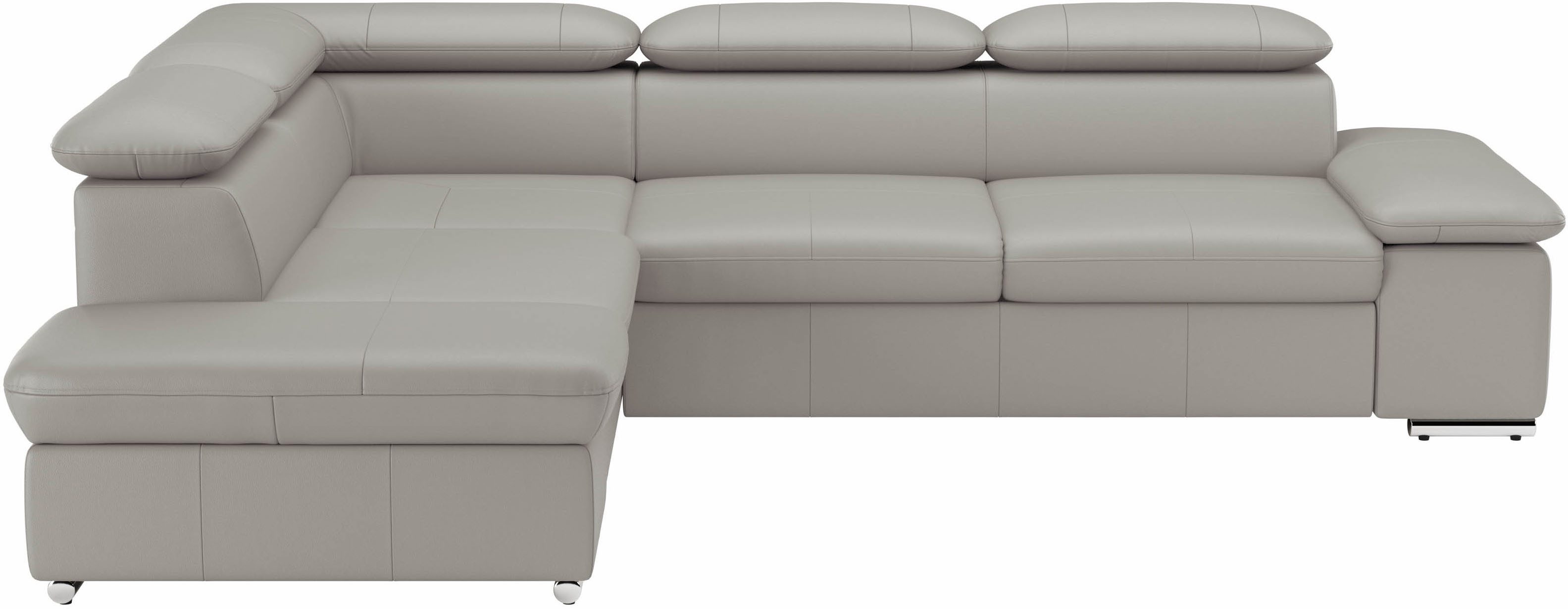 sit&more Ecksofa "Valantine L-Form, B: 286 cm" mit Arm- & Kopfteilverstellu günstig online kaufen