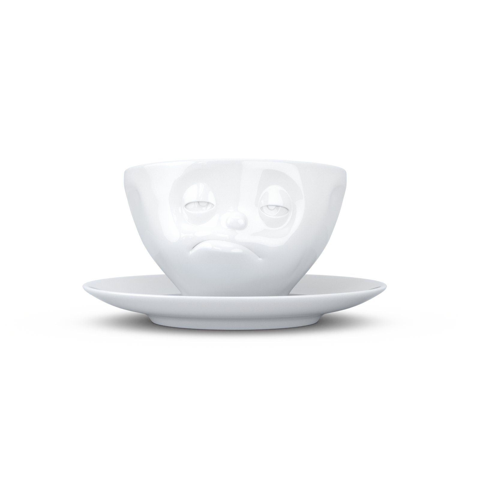 FIFTYEIGHT PRODUCTS Tasse 200 Verpennt weiß Weiß - Tasse Kaffeetasse - ml