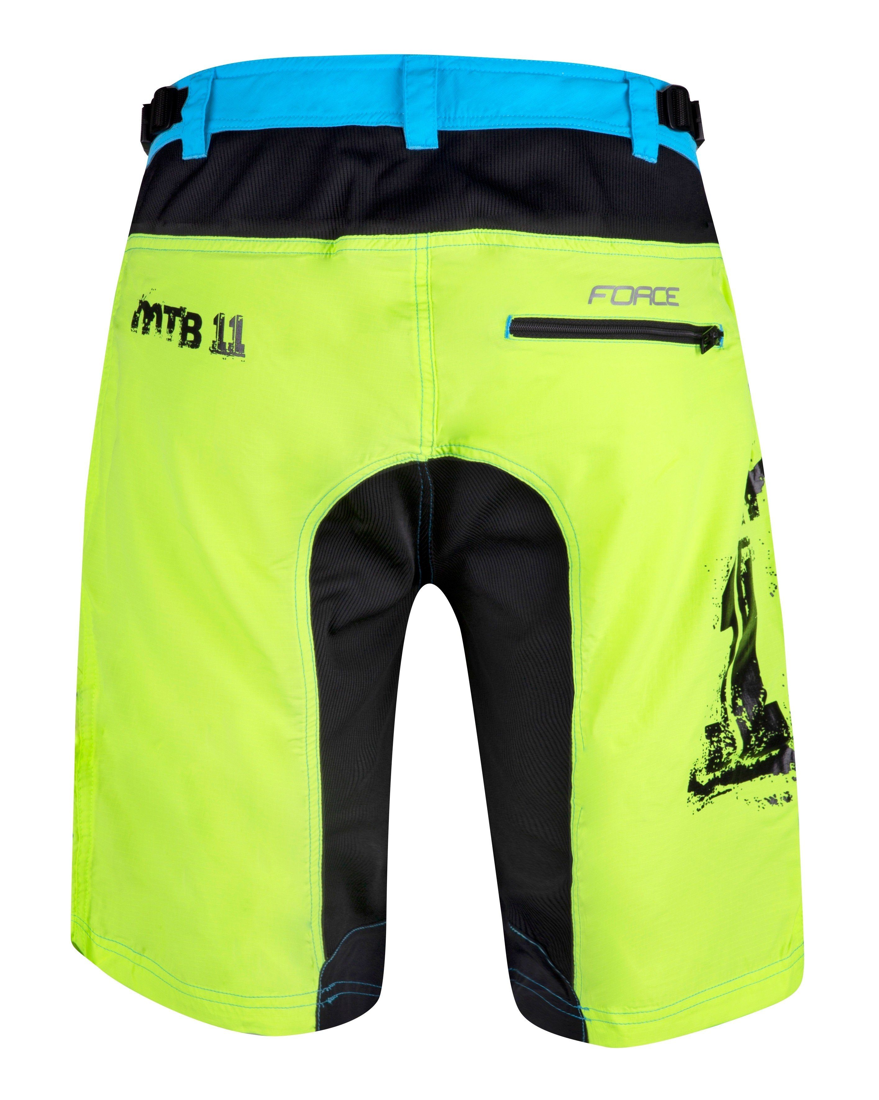 FORCE Fahrradhose FORCE Shorts MTB-11 fluo günstig online kaufen