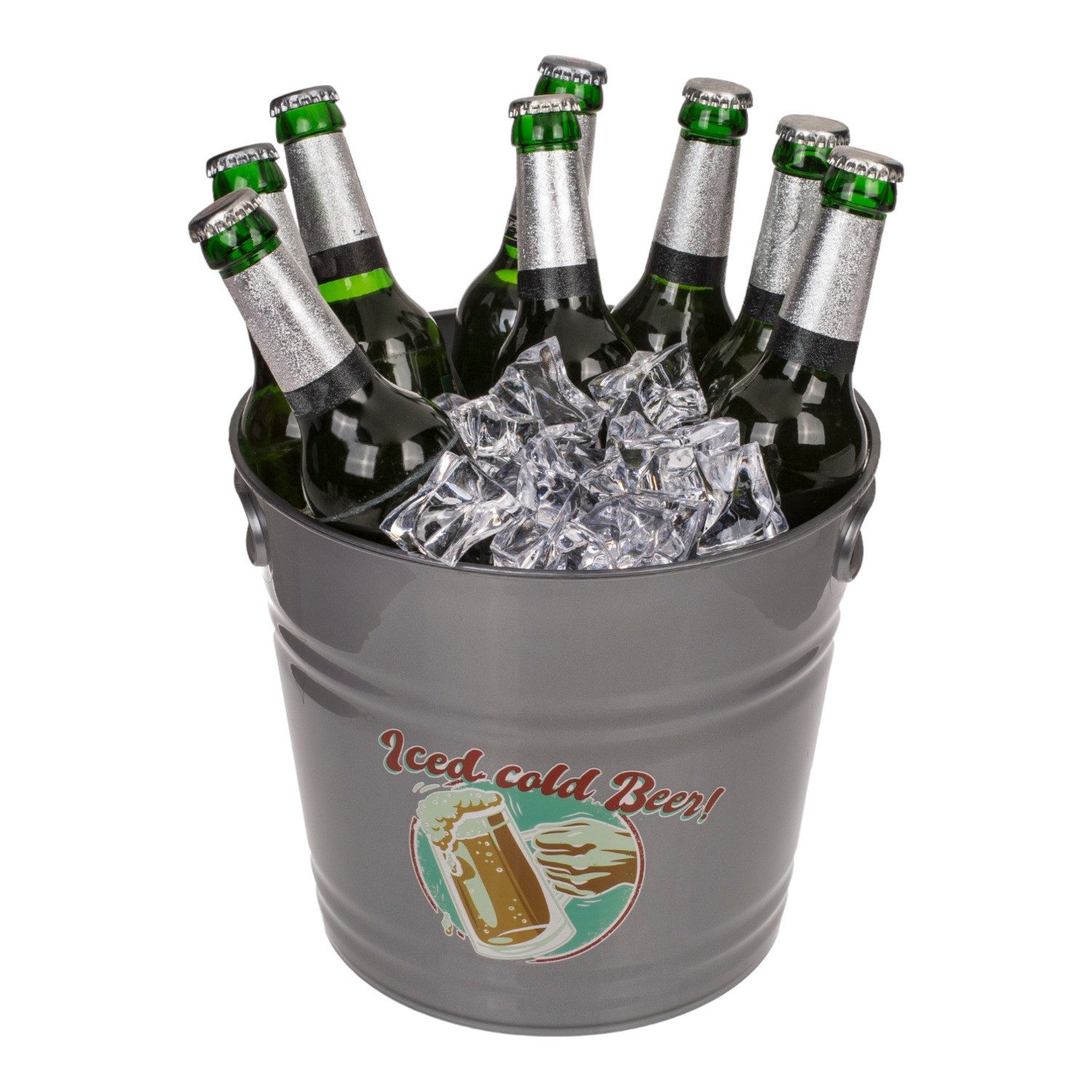 Out of the Blue Eiswürfelbehälter Bierkühler Eiswürfelbehälter mit 6L Fassungsvermögen