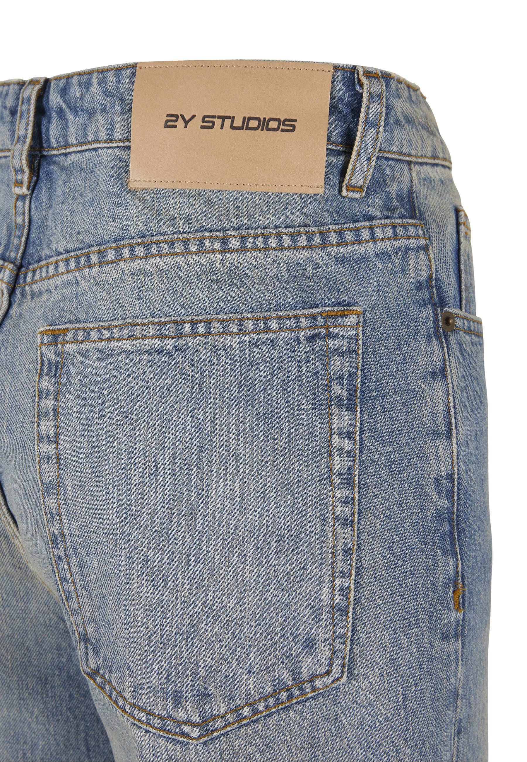 2Y Studios Bequeme Jeans 2Y Studios Vulna Open Hem Jeans
