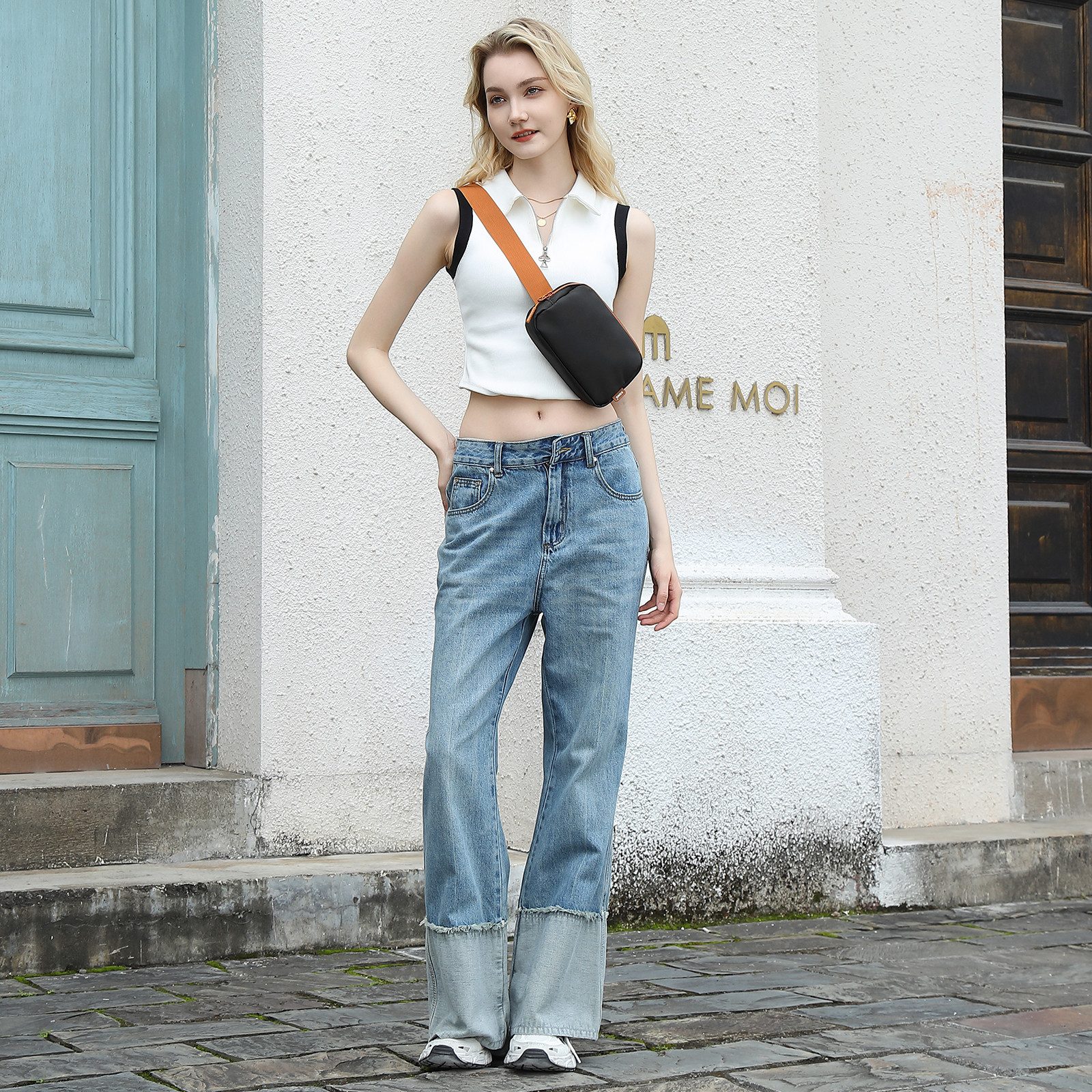 KONO Gürteltasche Wasserabweisende Leichte Bauchtasche – Verstellbare Reise günstig online kaufen