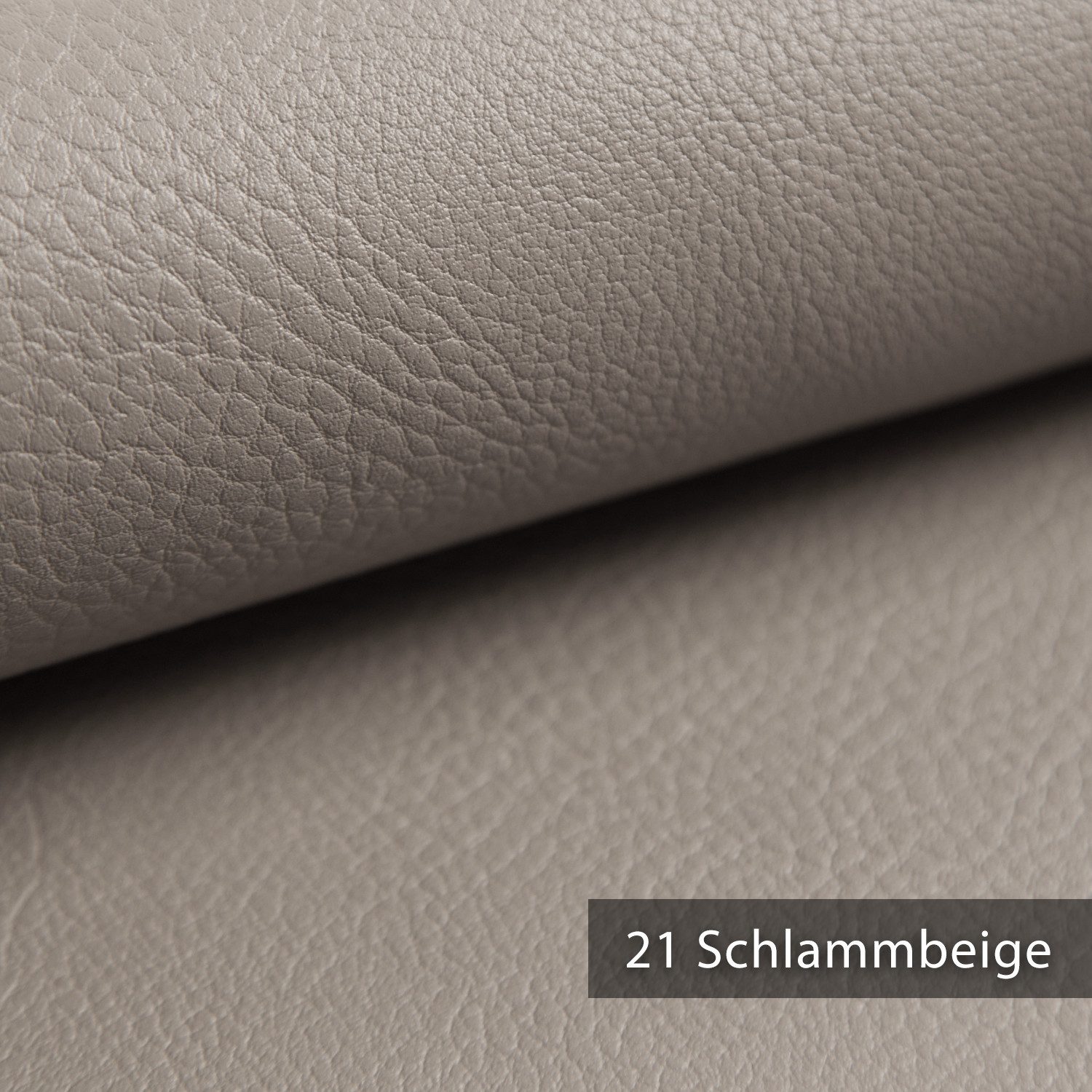 novely® Stoff novely® NEUSS - Genarbtes Kunstleder - Möbelstoff in Echtleder-Optik, Robust, Abriebfest, Pflegeleicht, Meterware, 1lfm