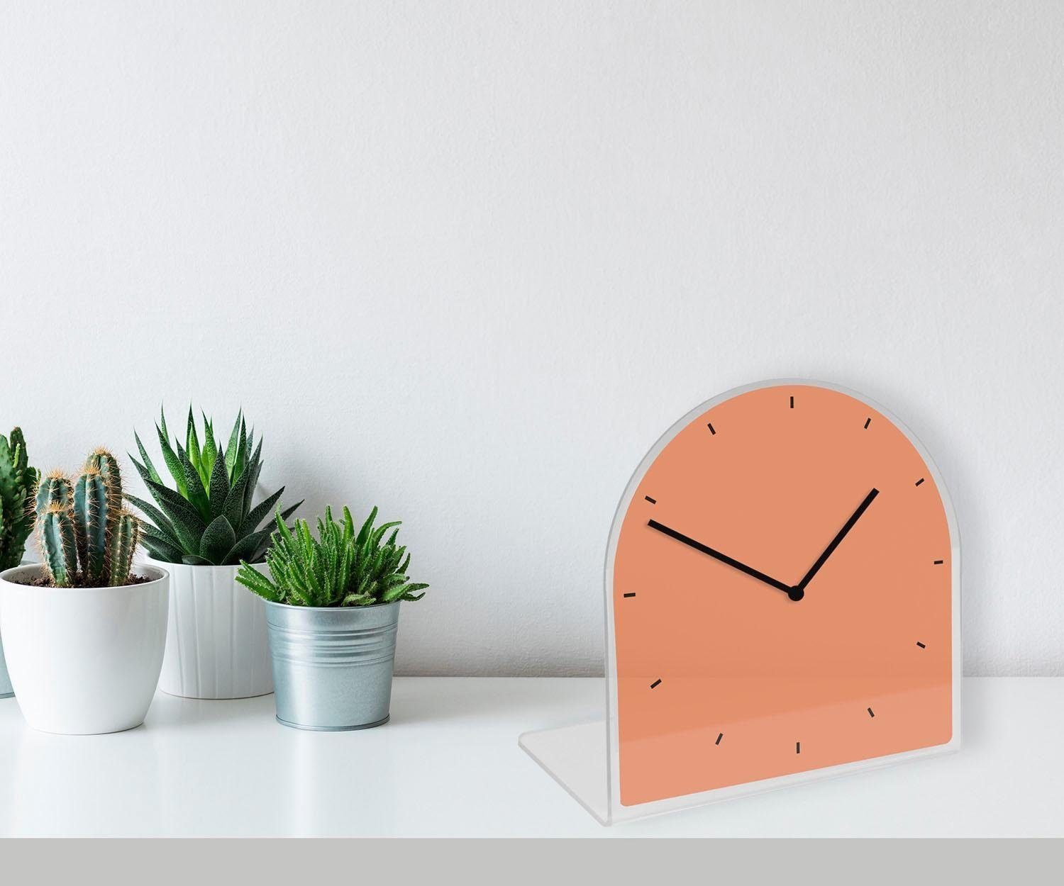 queence Tischuhr Helene Tisch, Uhr, modern, geräuschlos günstig online kaufen