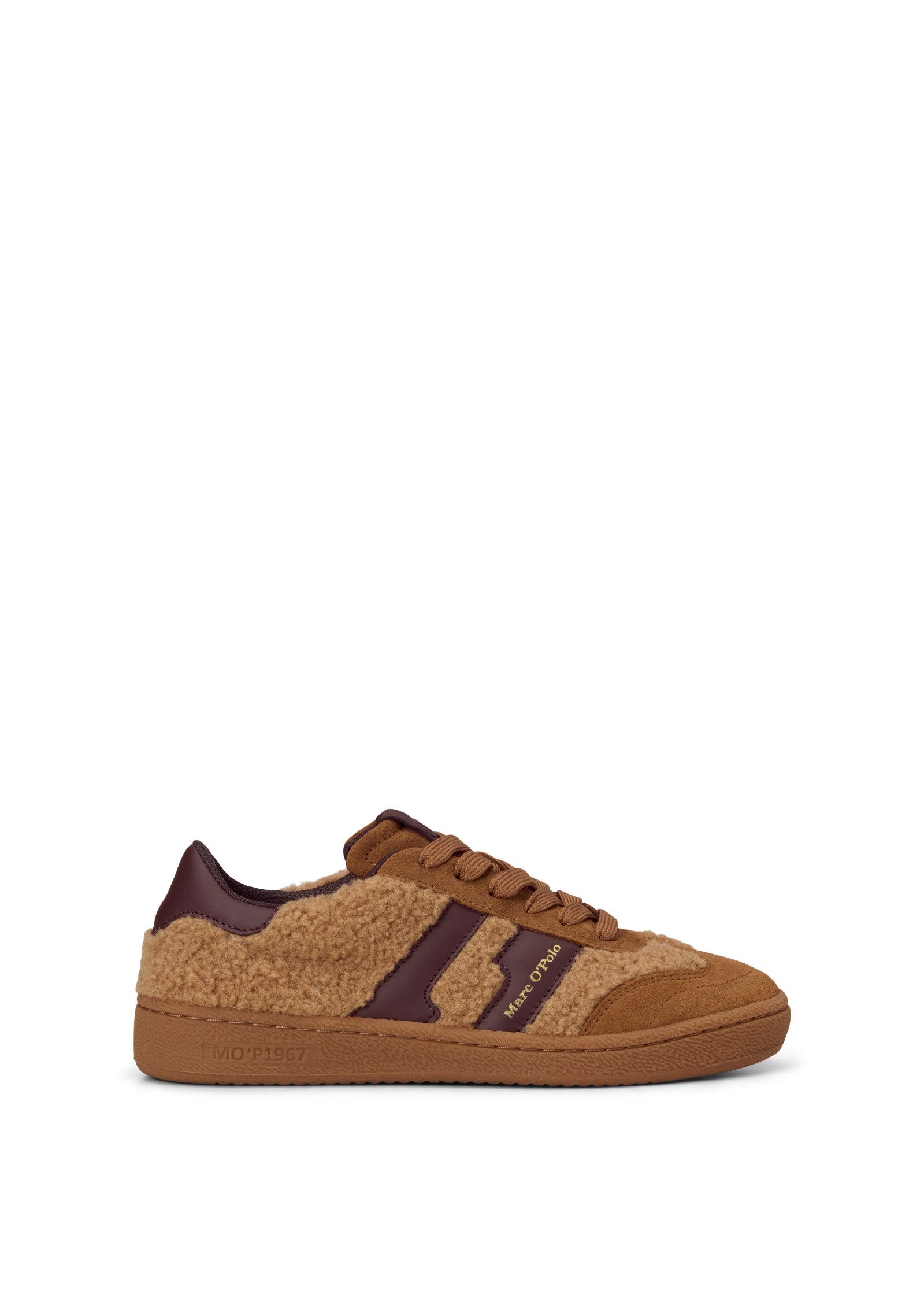 Marc O'Polo aus Leder und Teddyfell Sneaker – Bild 2 von 5