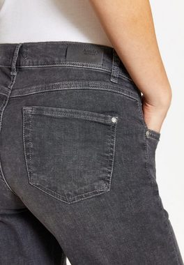 ANGELS 5-Pocket-Jeans 5-Pocket-Jeans Bermuda TU mit Label-Applikationen