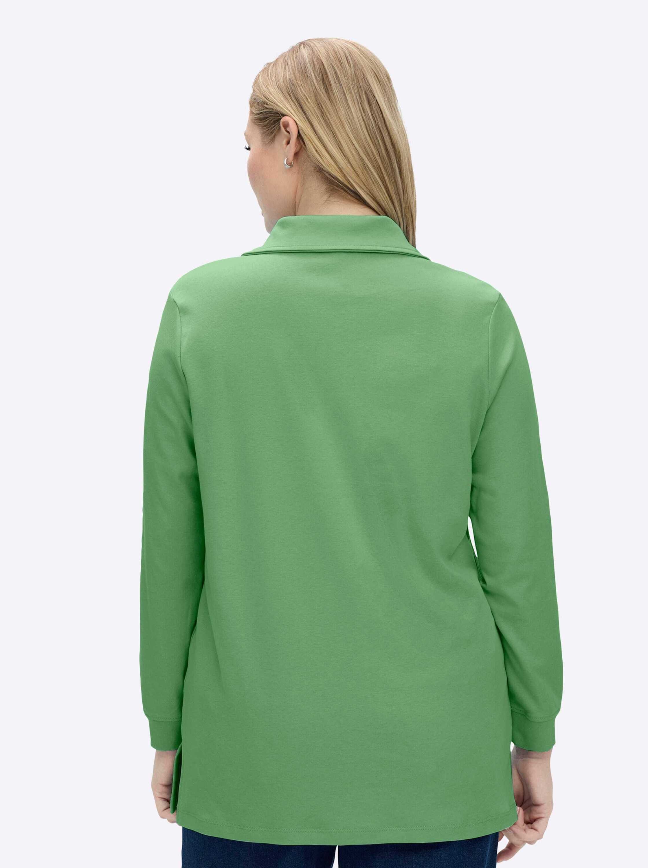 Sieh an! Sweater Long-Sweatshirt Langarm