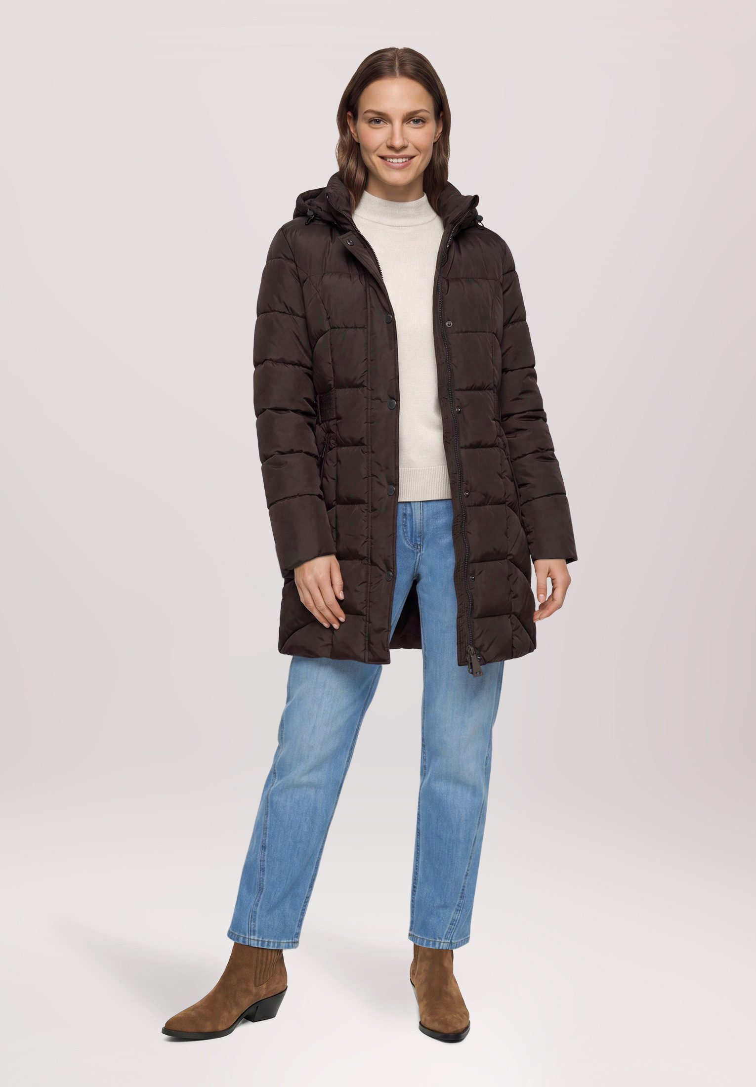 Betty Barclay Outdoorjacke Damen mit abnehmbarer Kapuze
