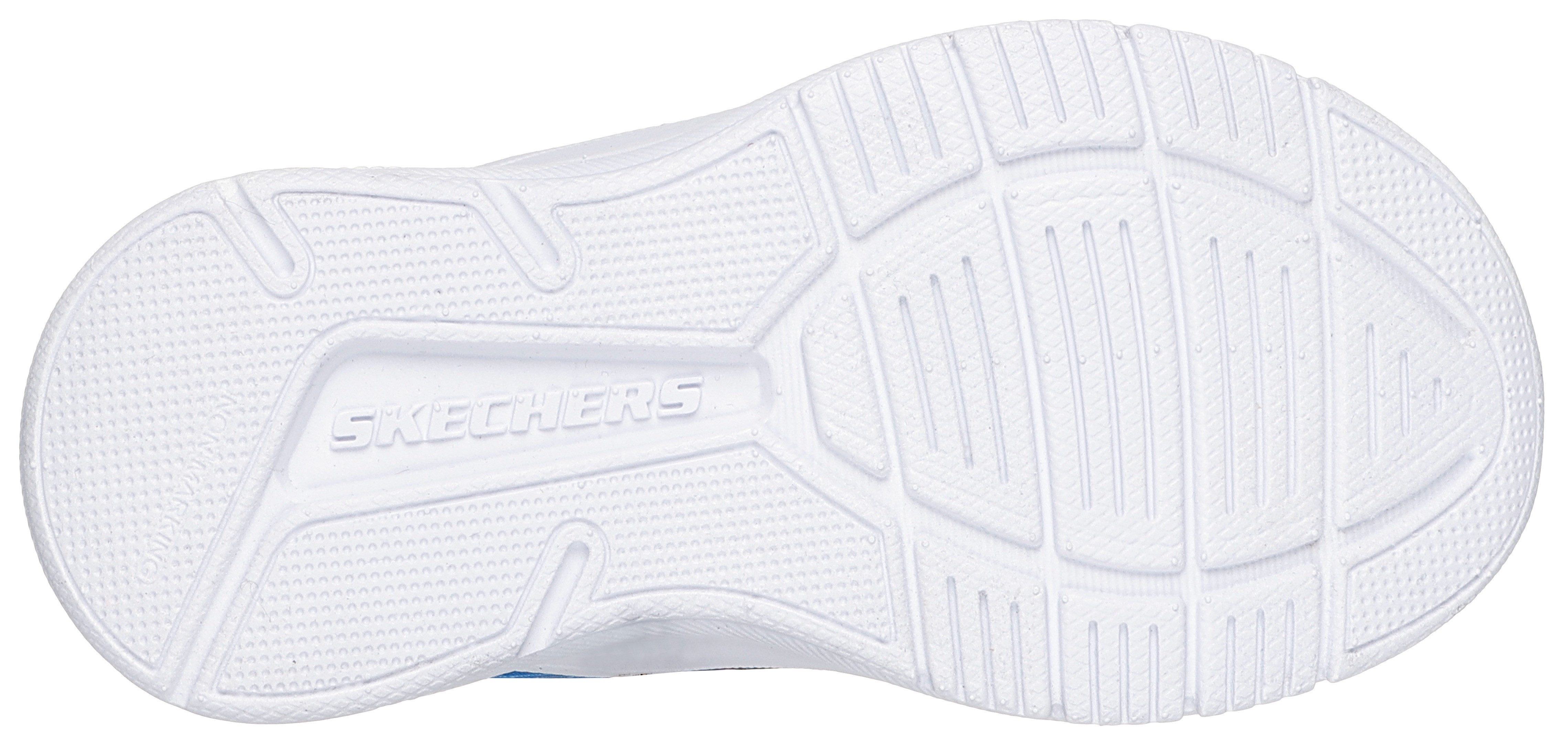 Skechers MICROSPEC ADVANCE Sneaker Babyschuh mit zusätzlichem Gummizug, Größenschablone zum Download