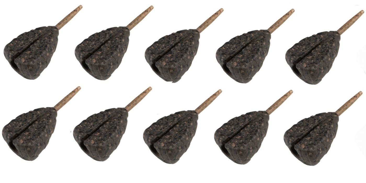 FOX International Karpfenblei Fox Edges Flat Pear Inline Lead - 10 Karpfenbleie