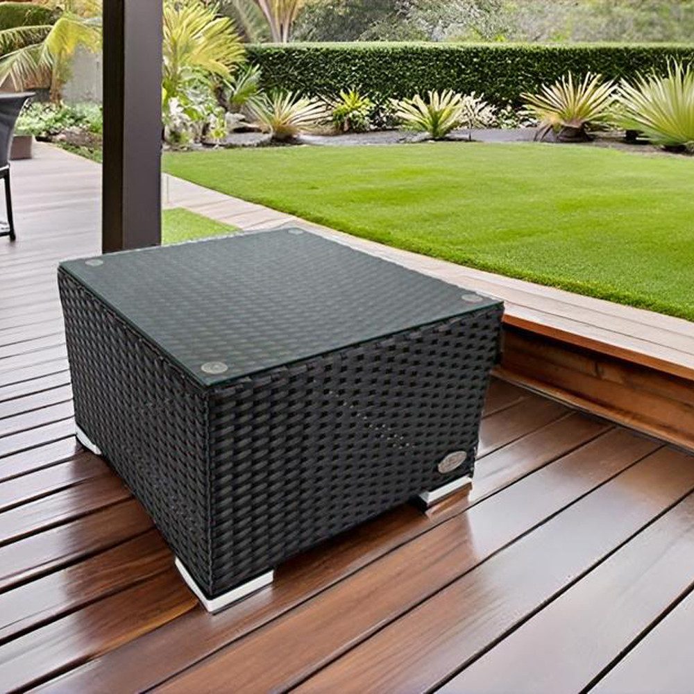 RS Trade Beistelltisch Beistelltisch Rattan günstig online kaufen