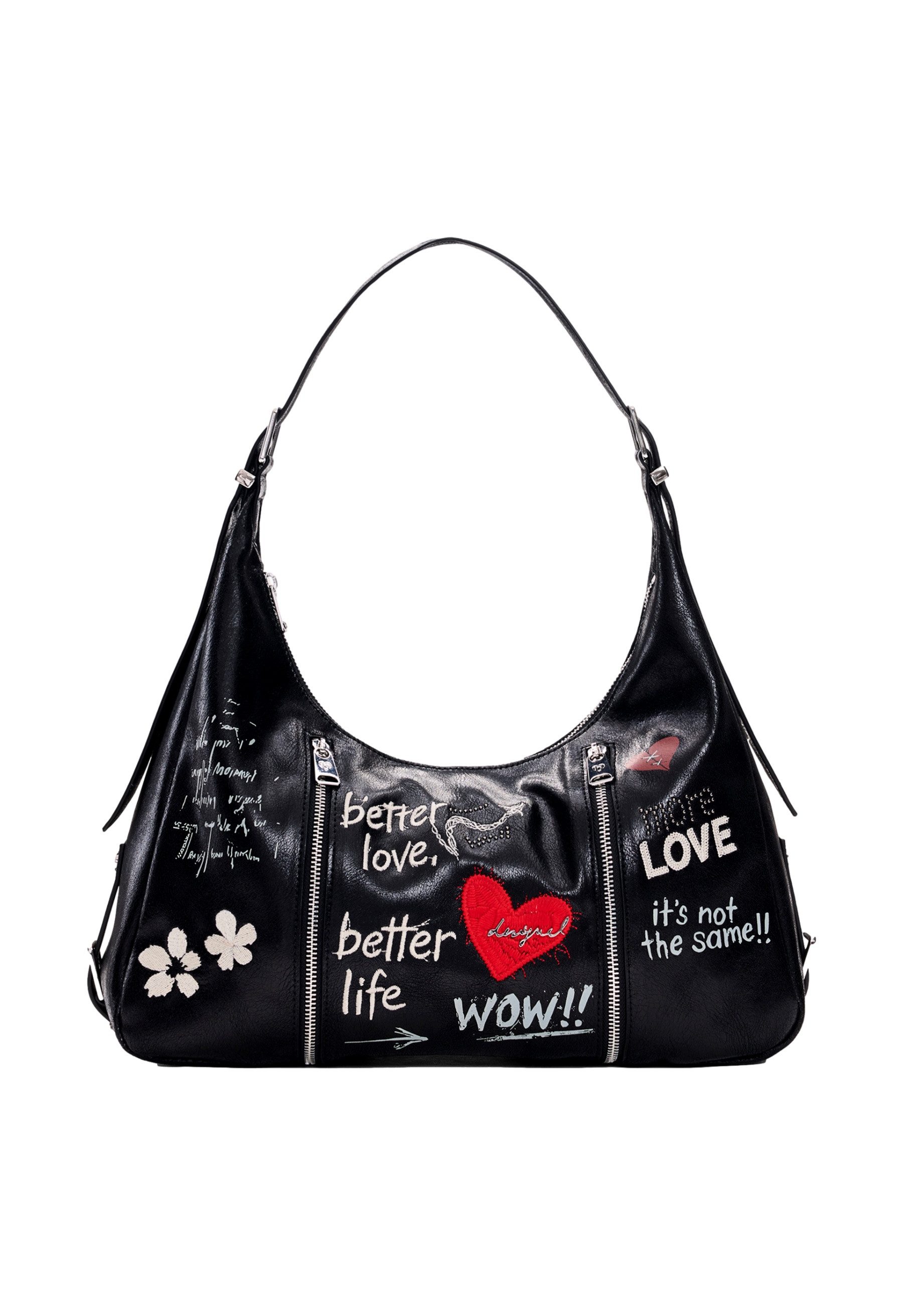 Desigual Schultertasche Tasche WOW HEAVEN Umhängetasche (1-tlg)