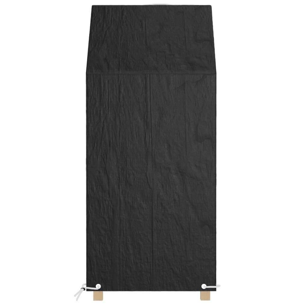 vidaXL Gartenmöbel-Schutzhülle Abdeckung für Gartenstuhl 8 Ösen 65x65x110/150 cm Polyethylen (1-St) – Bild 3 von 5