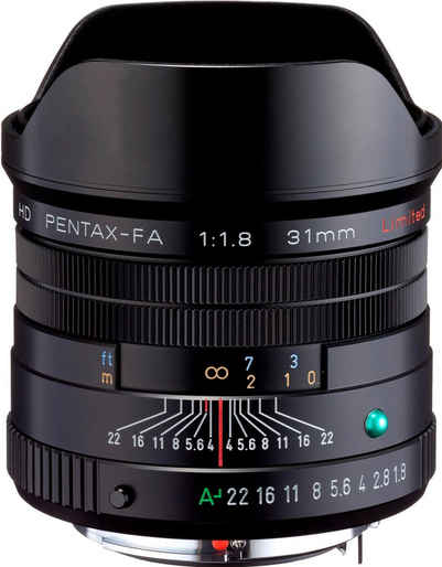 Ricoh Premium »HD PENTAX-FA 31mm F1.8 Limited« Objektiv