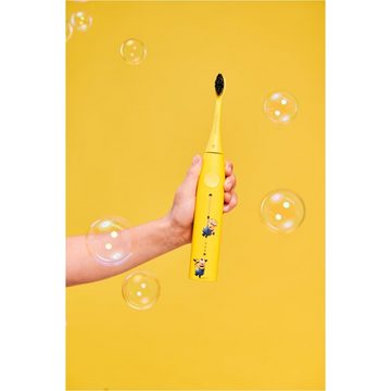 happybrush Schallzahnbürste ECO VIBE 3 Starterkit Minions - Elektrische Zahnbürste - gelb