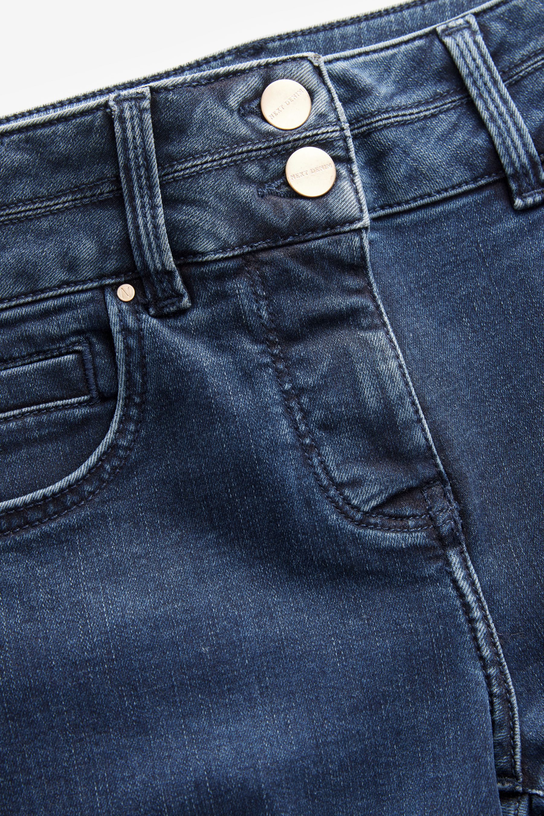 Next Push-up-Jeans Lift, Slim And Shape Bootcut Jeans, Kurzgröße (1-tlg)