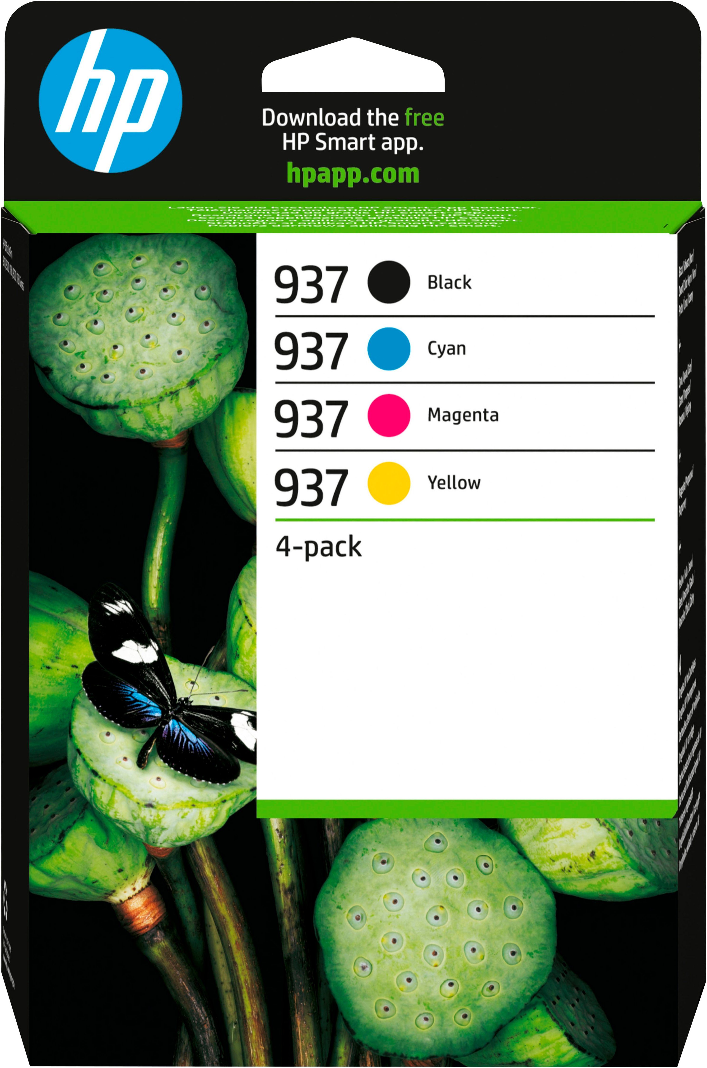937 CMYK Original Ink Cartridge 4-Pack Tintenpatrone