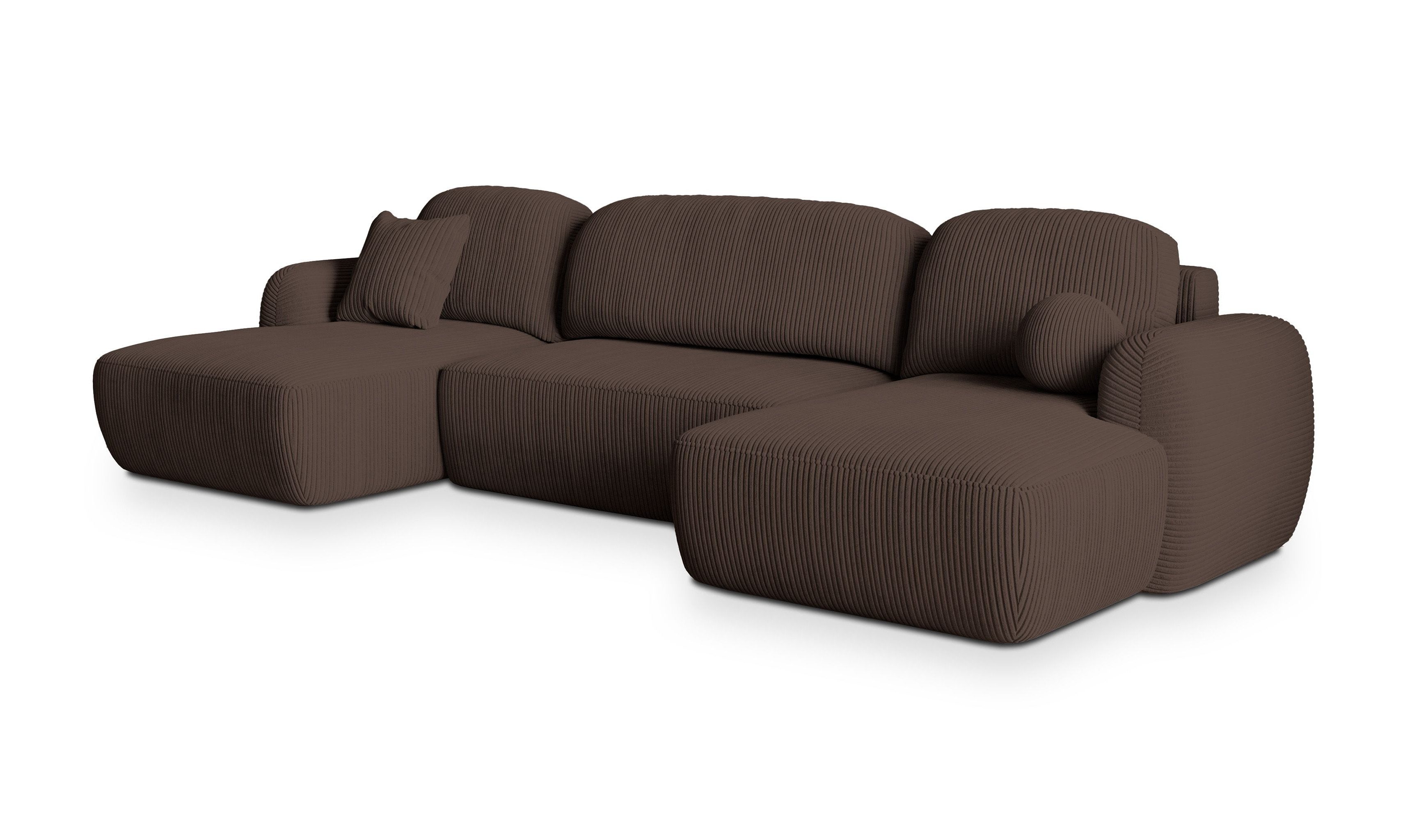 Masseno Ecksofa SAVONA mit Schlaffunktion U-Form, günstig online kaufen