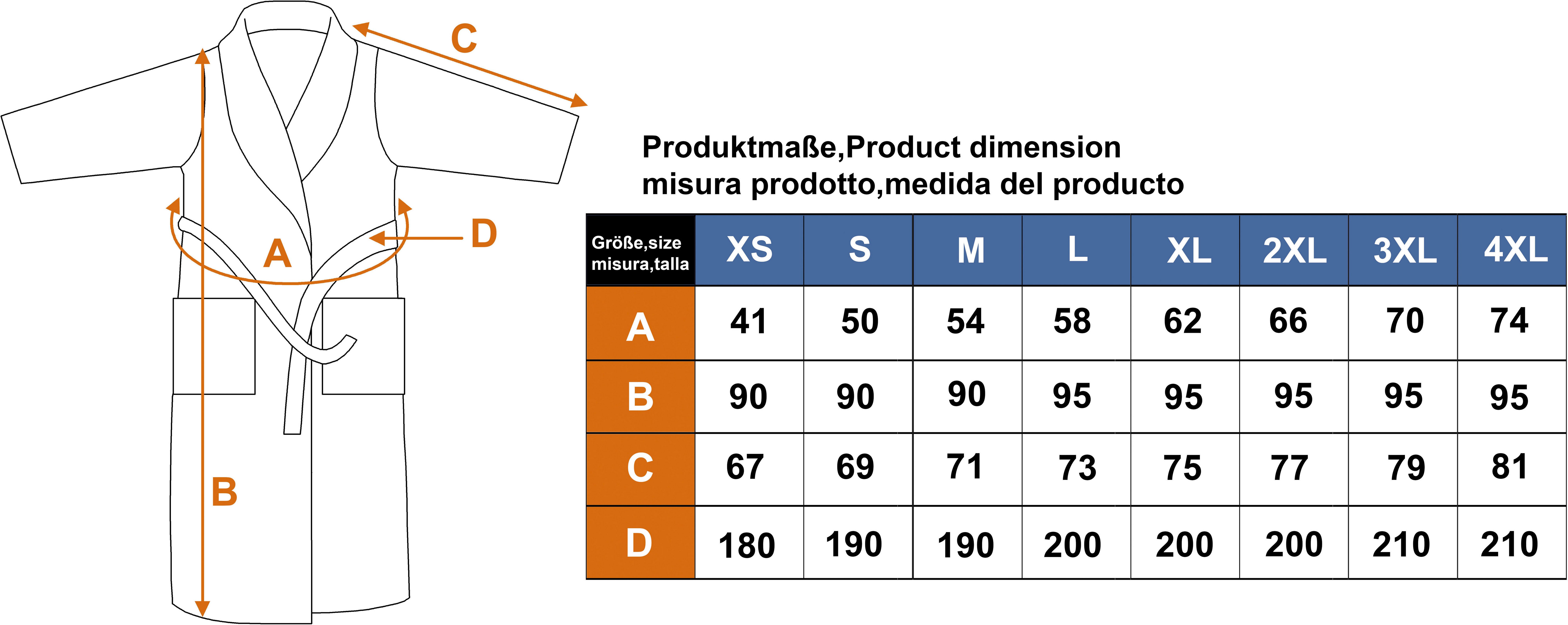 my home Damenbademantel Sina, ideal für Sauna & Spa, Hotelbademantel, Morgenmantel, Kurzform, Wirkfrottee, Kapuze, Gürtel, einfarbiger Bademantel, kurz, hoher Baumwollanteil, XS-4XL