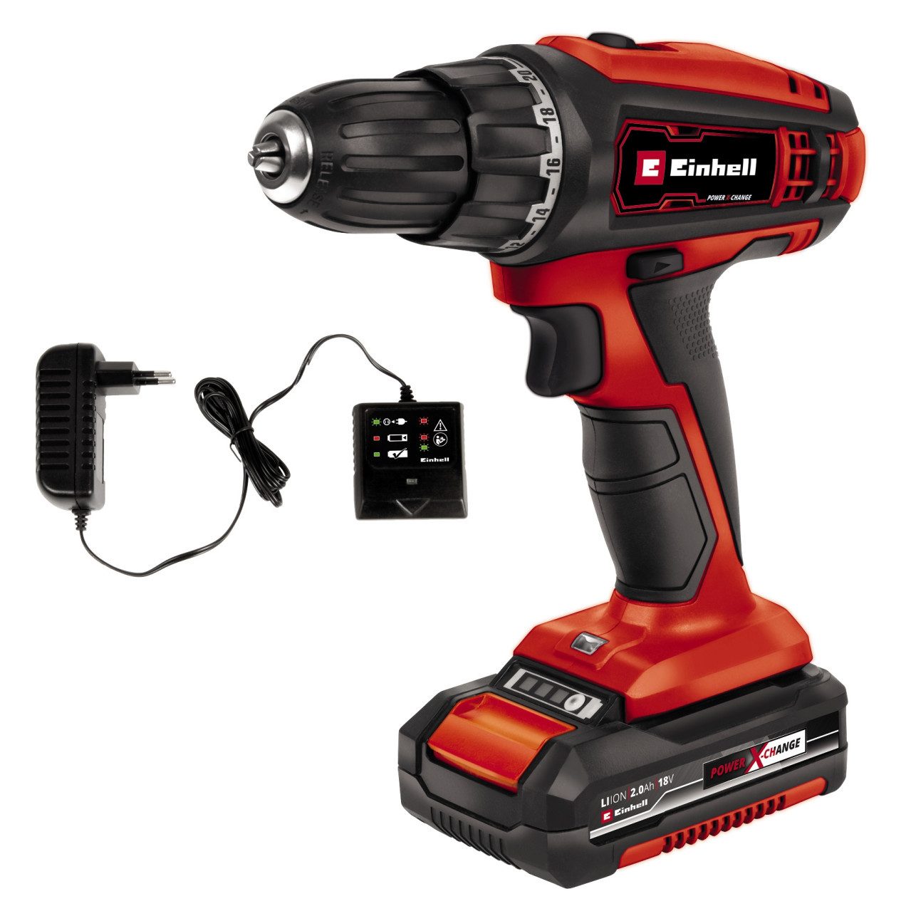 Einhell Akku-Bohrschrauber Einhell Akku-Bohrschrauber TC-CD 18 V Li 2,0 Ah