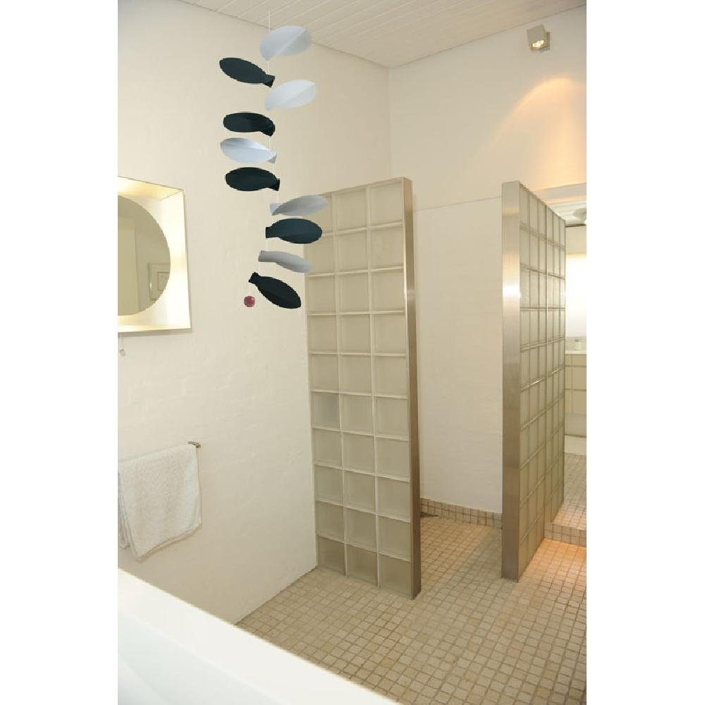 Flensted Mobiles Mobile Mobile Turning Leaves Black & White