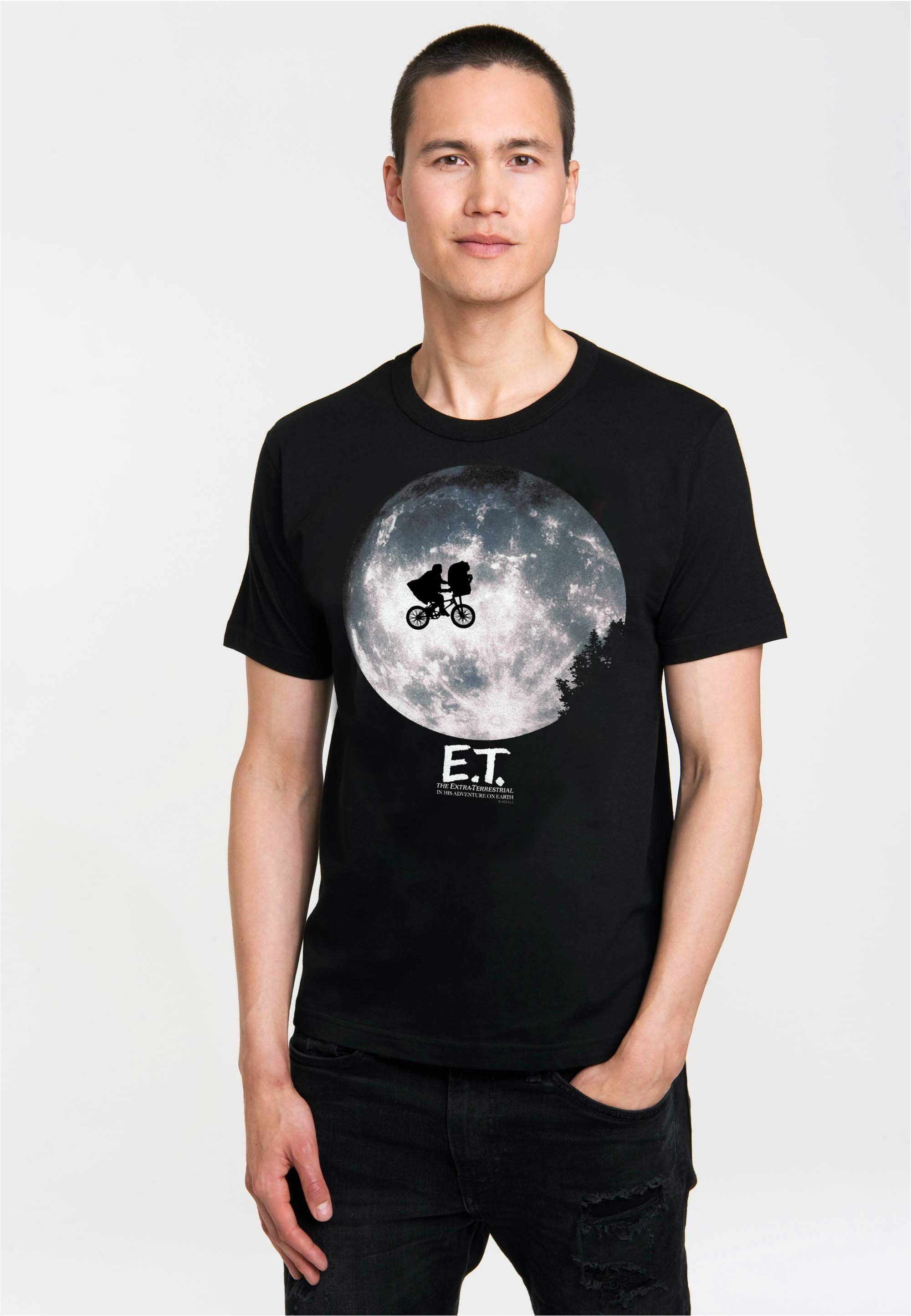 LOGOSHIRT T-Shirt E.T. - Mond mit coolem Print