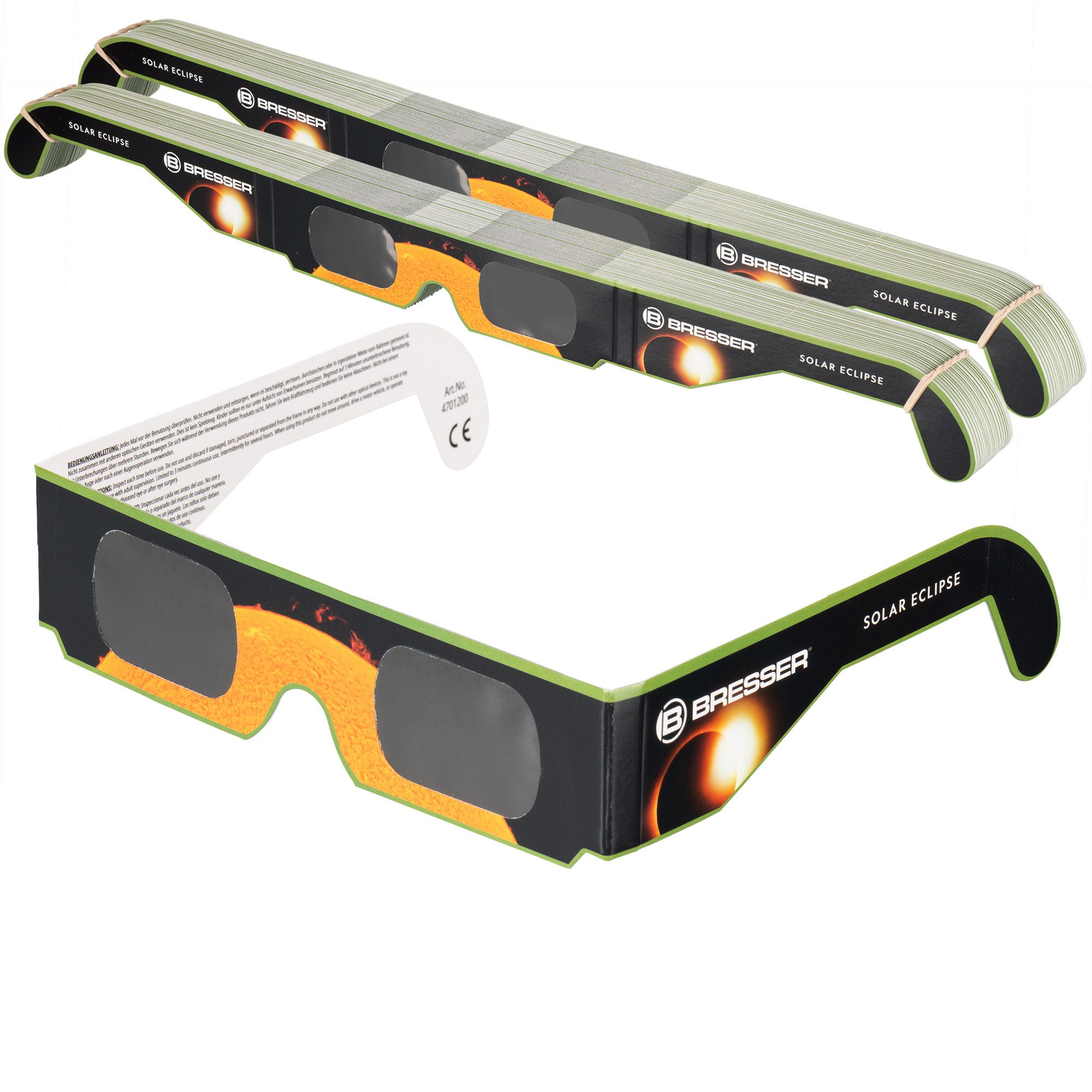 BRESSER Teleskop BRESSER Sonnenfinsternis-Brille (100 Stück)