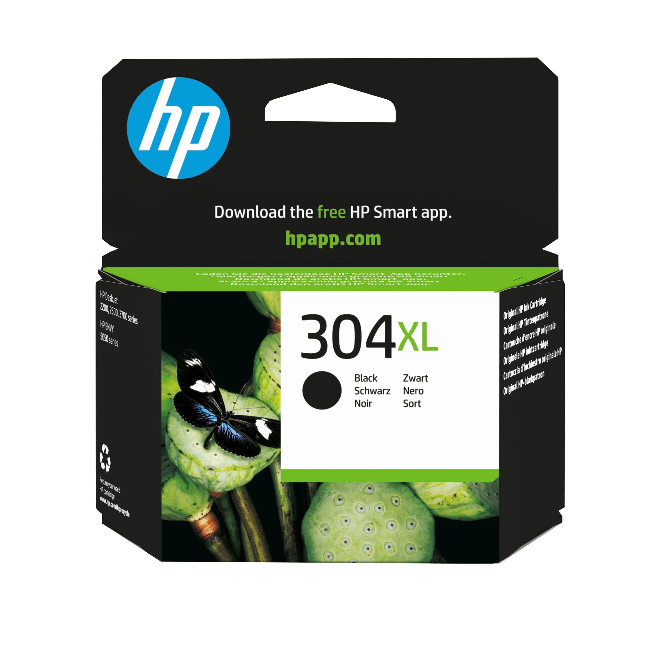HP HP Tintenpatrone Nr. 304XL schwarz (ca. 300 Seiten Tintenpatrone